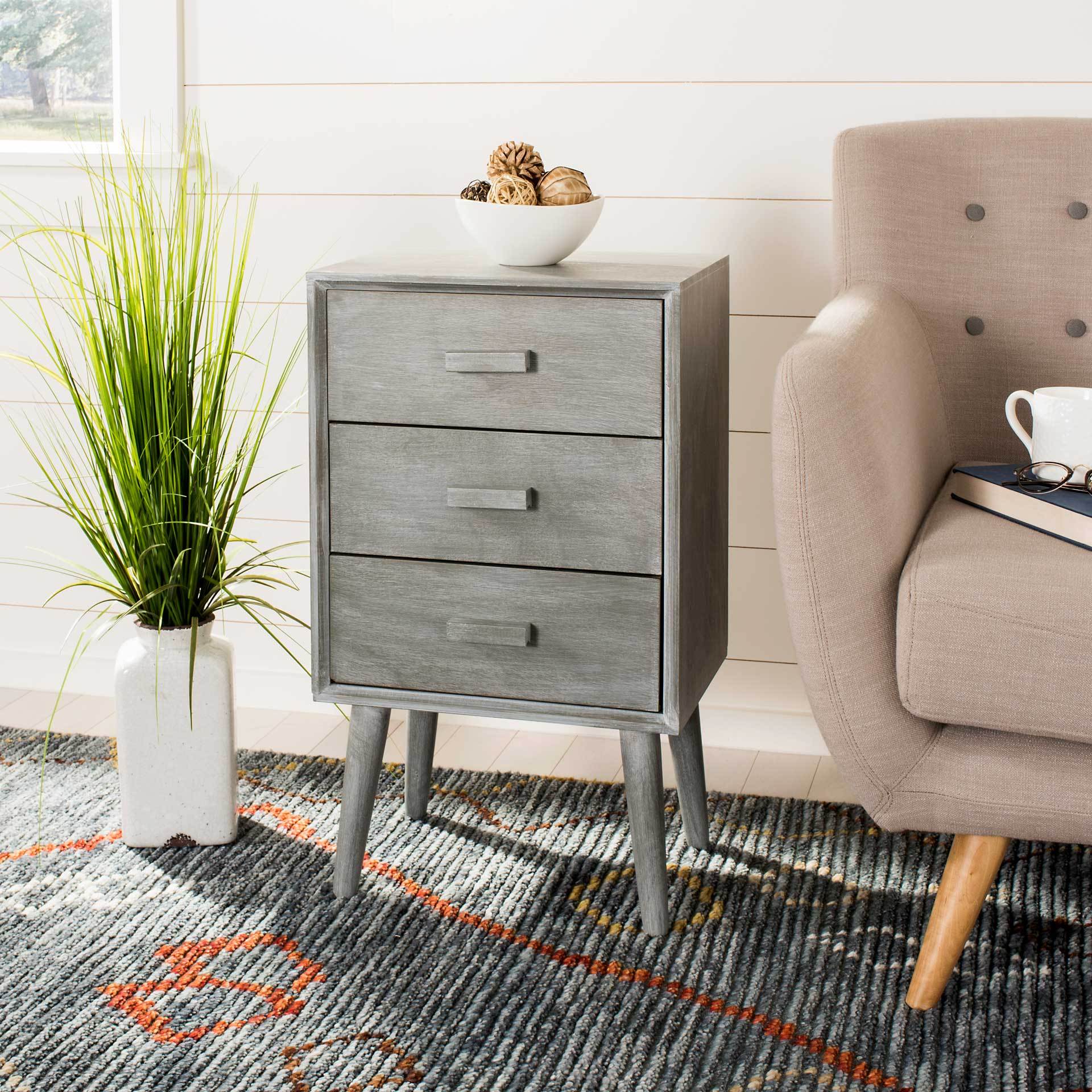 Porter 3 Drawer Chest Slate Gray