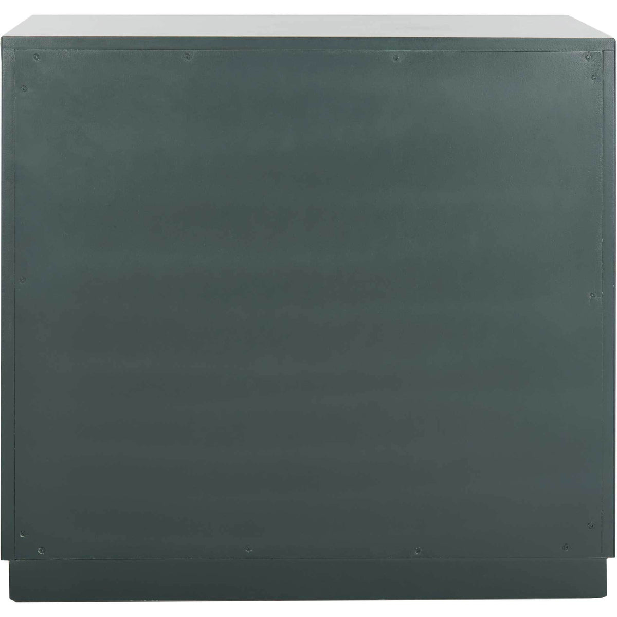 Amira 3 Drawer Chest Steel Teal/Nickel/Mirror