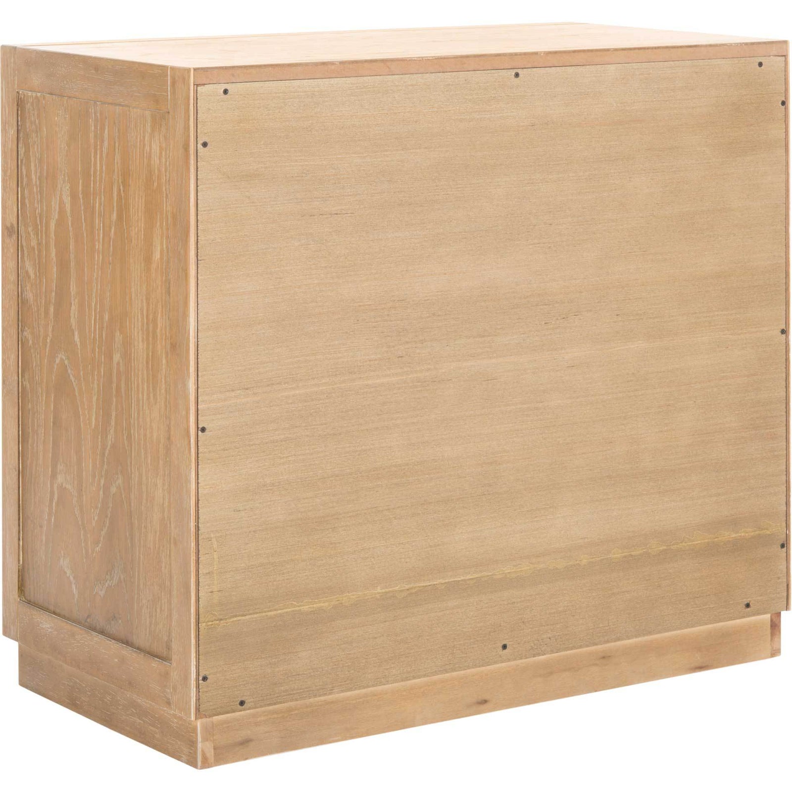 Julio 2 Door Chest Oak/Dark Bronze/Mirror