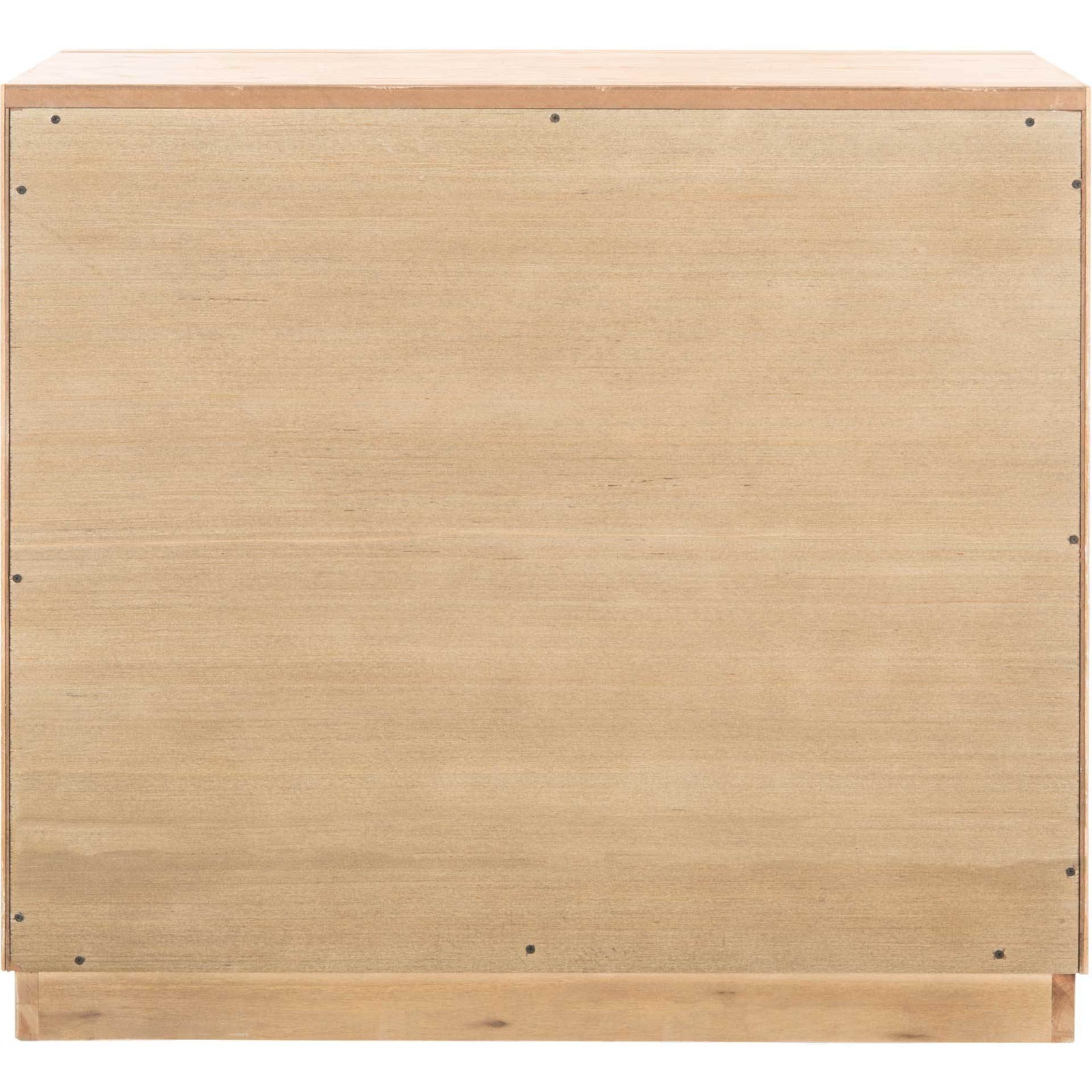 Julio 2 Door Chest Oak/Dark Bronze/Mirror