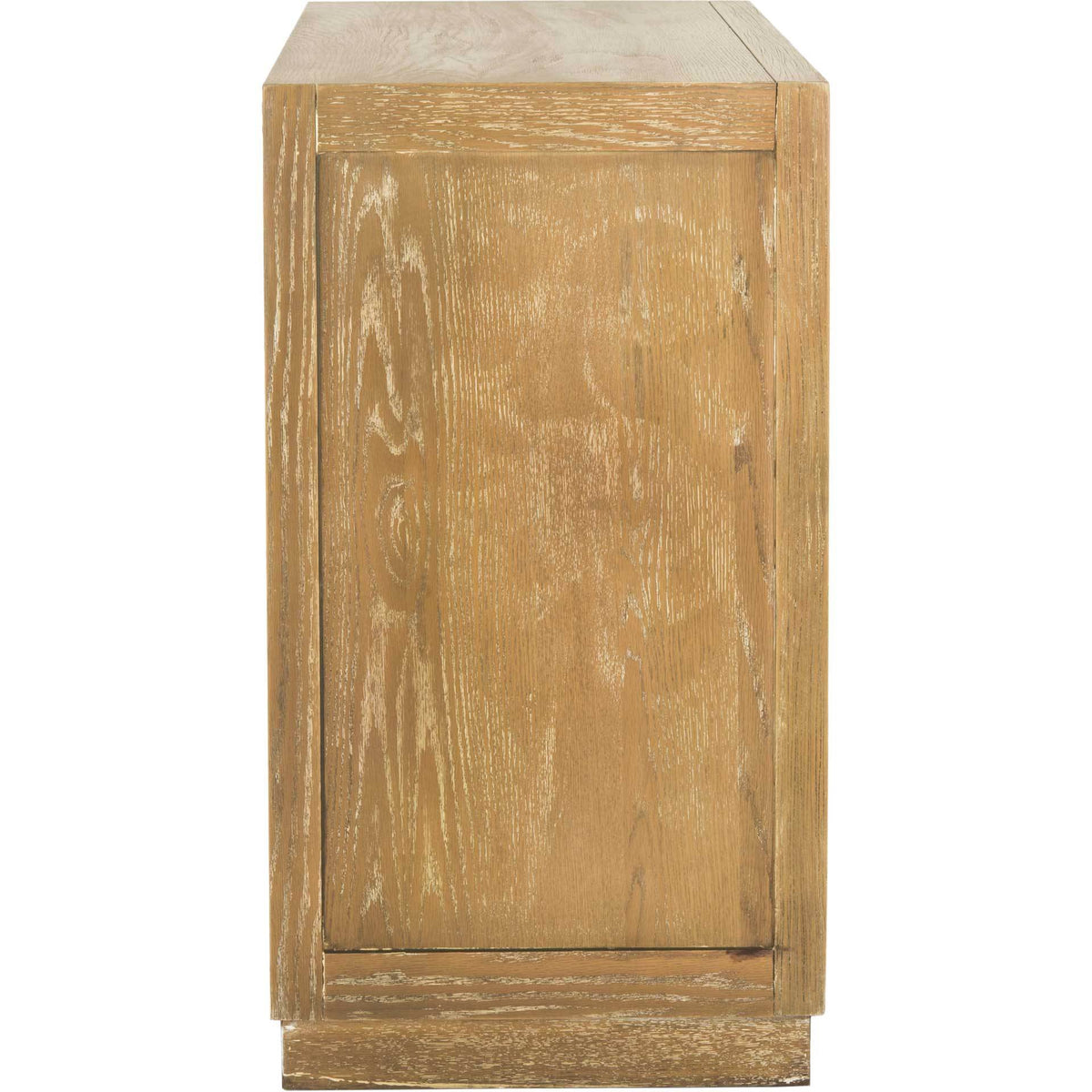 Azaria 2 Door Chest Oak/Copper/Mirror