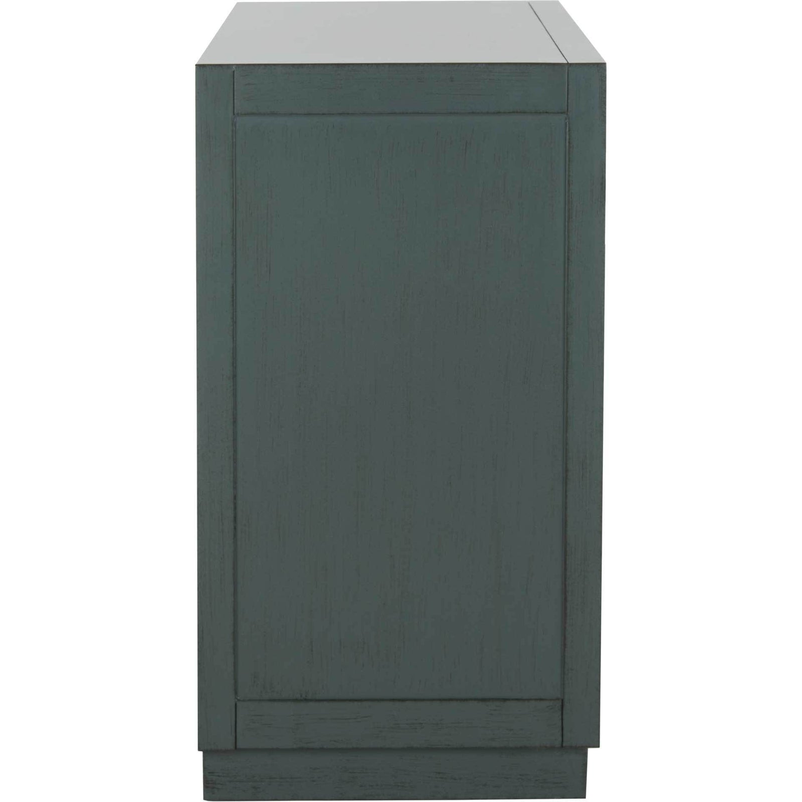 Lawson 3 Drawer Chest Steel Teal/Gold