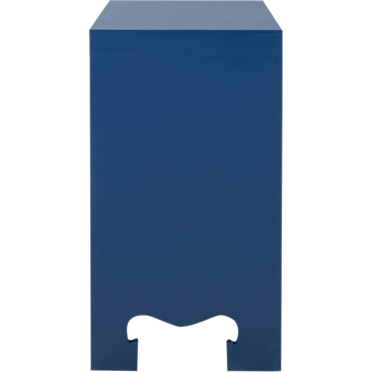 Dillon 3 Drawer Chest Lapis Blue/Gold