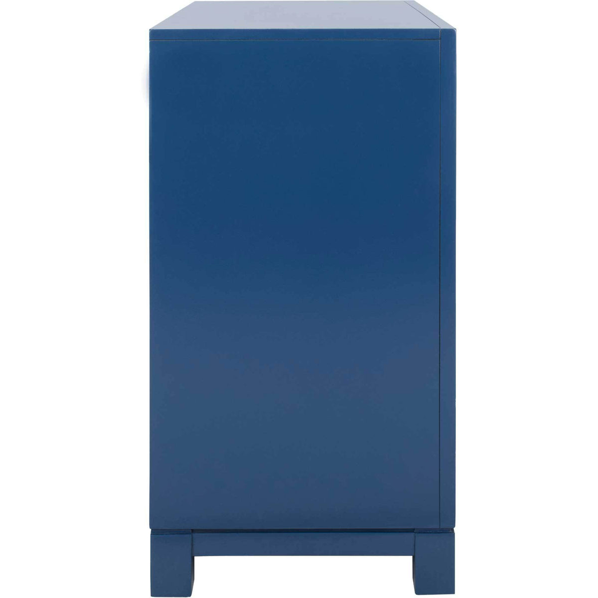 Randy 3 Drawer Chest Lapis Blue/Gold