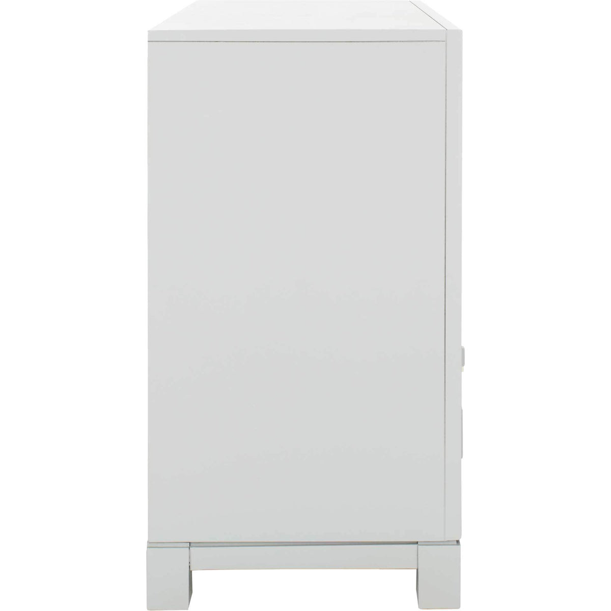 Randy 3 Drawer Chest Gray/Gold