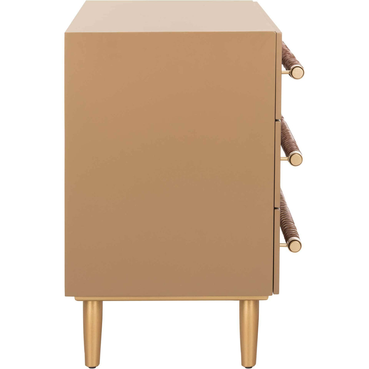 Raylan 3 Drawer Chest Taupe