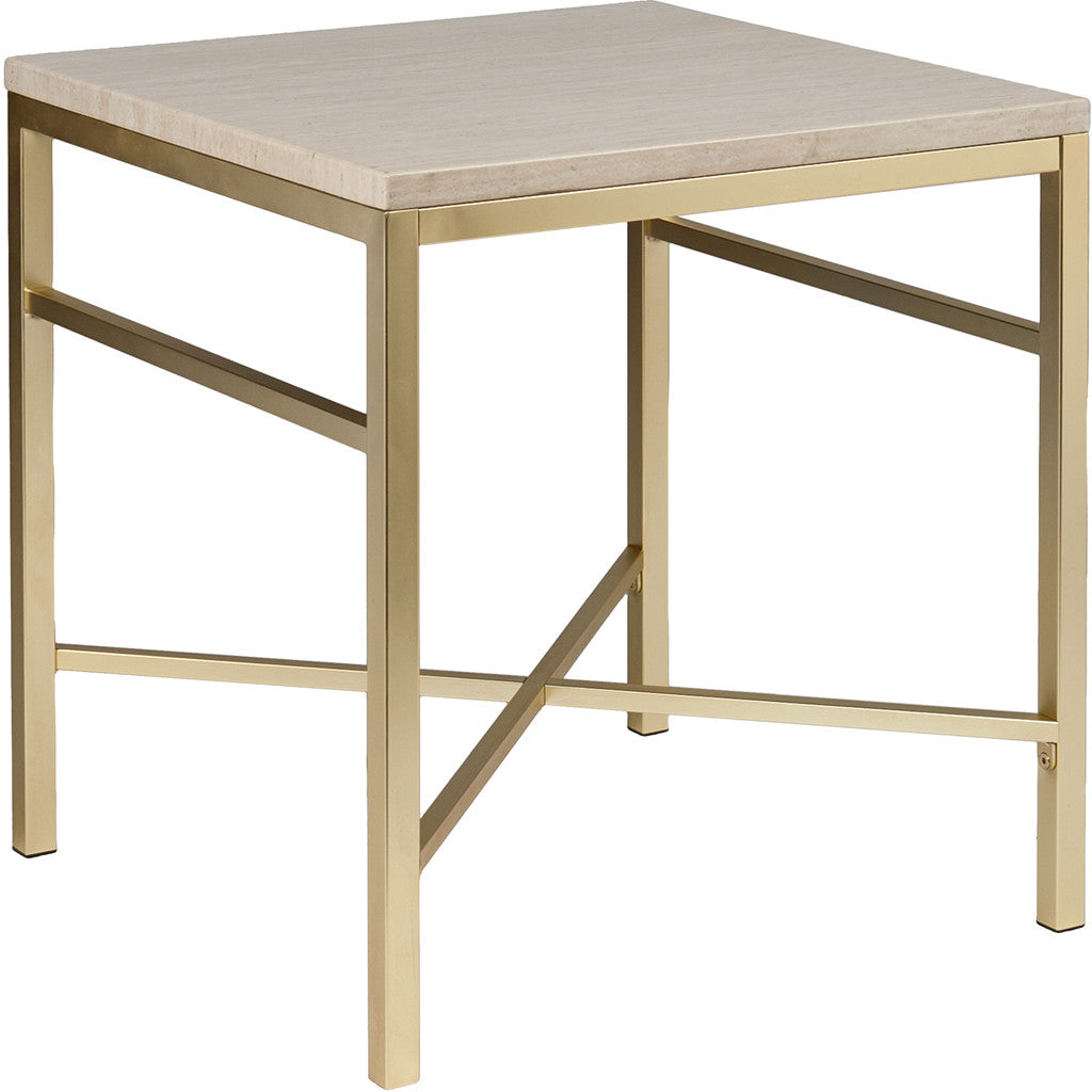 Ori Faux Stone End Table