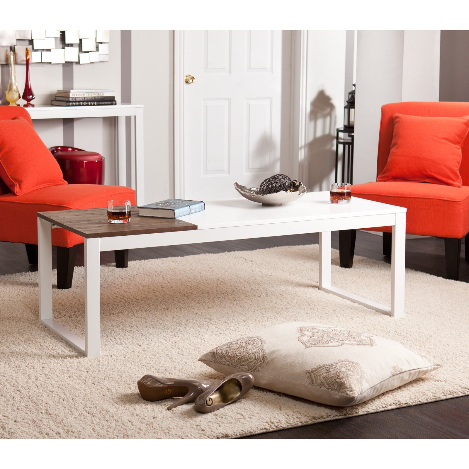 Lydock Coffee Table White