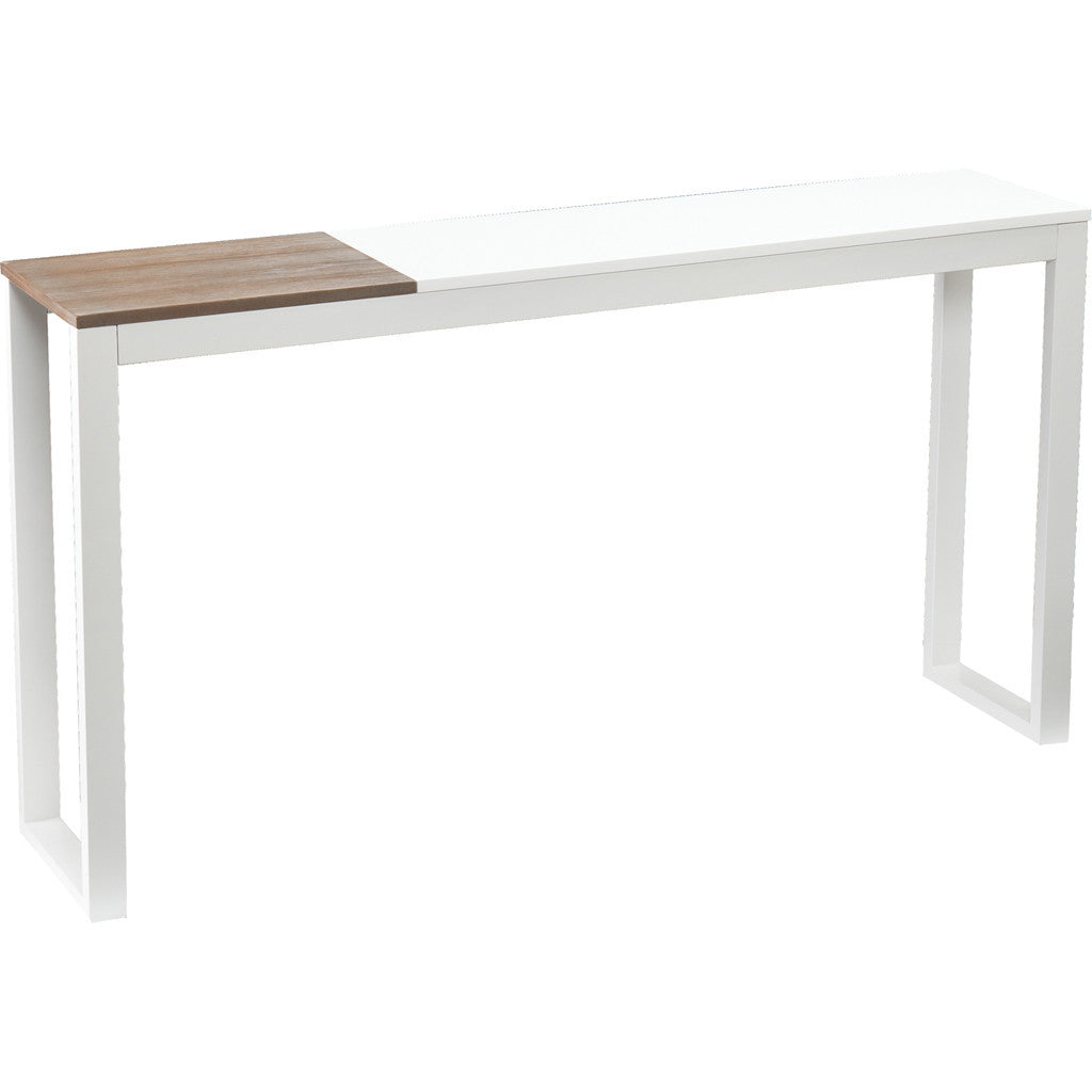 Lydock Console Table White
