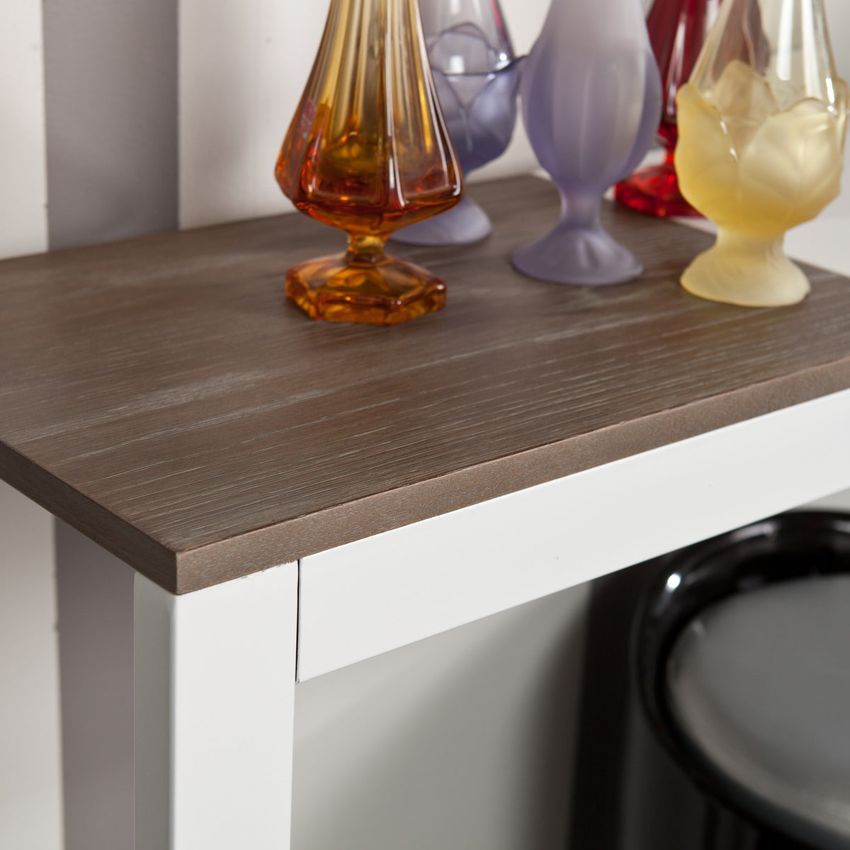 Lydock Console Table White