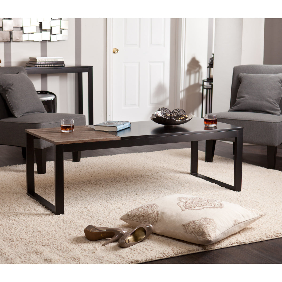 Lydock Coffee Table Black