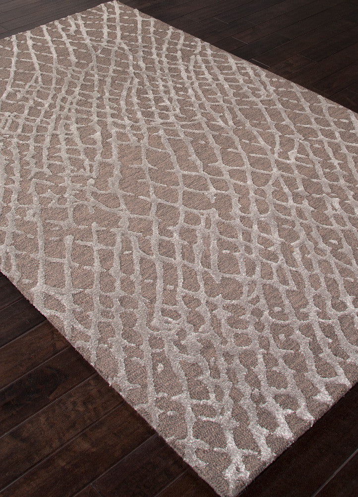 Clayton Mesh Liquorice/Nickel Area Rug