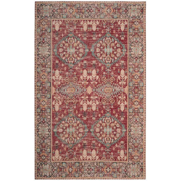 Classic Vintage Red/Multi Area Rug - Froy.com