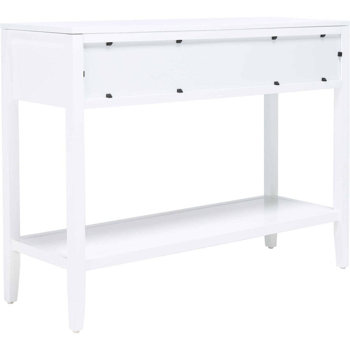 Terri 2 Drawer Console Table White