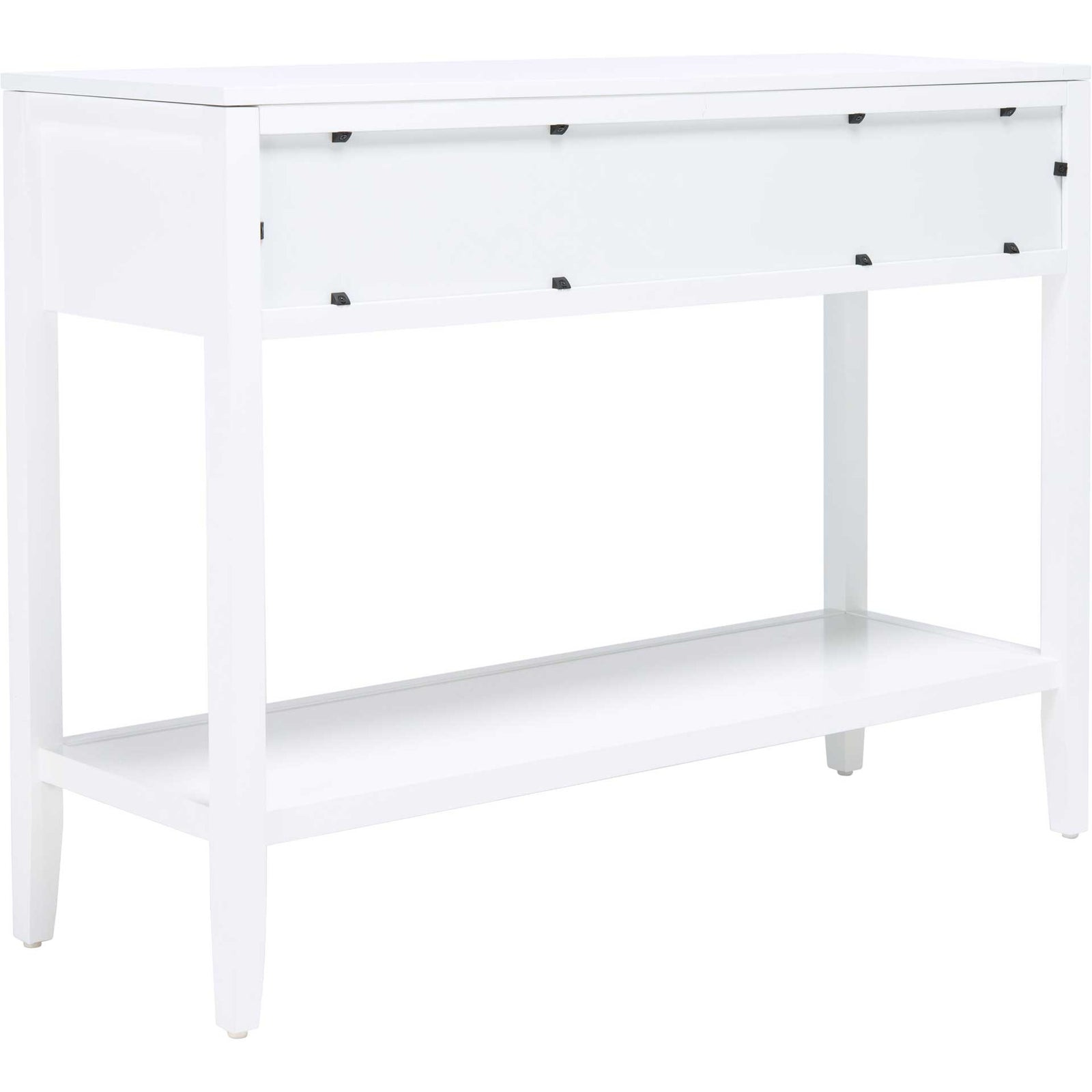 Terri 2 Drawer Console Table White