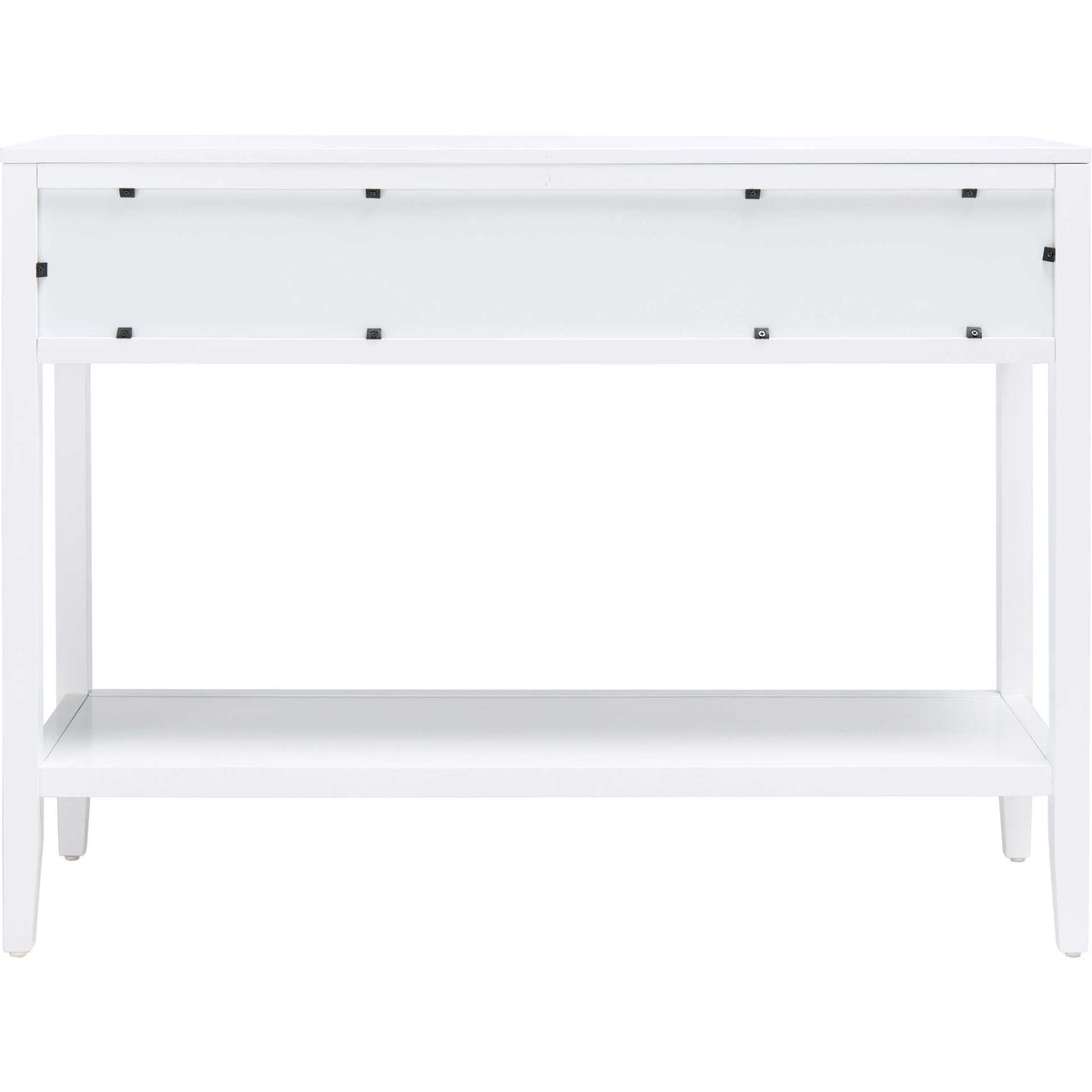 Terri 2 Drawer Console Table White
