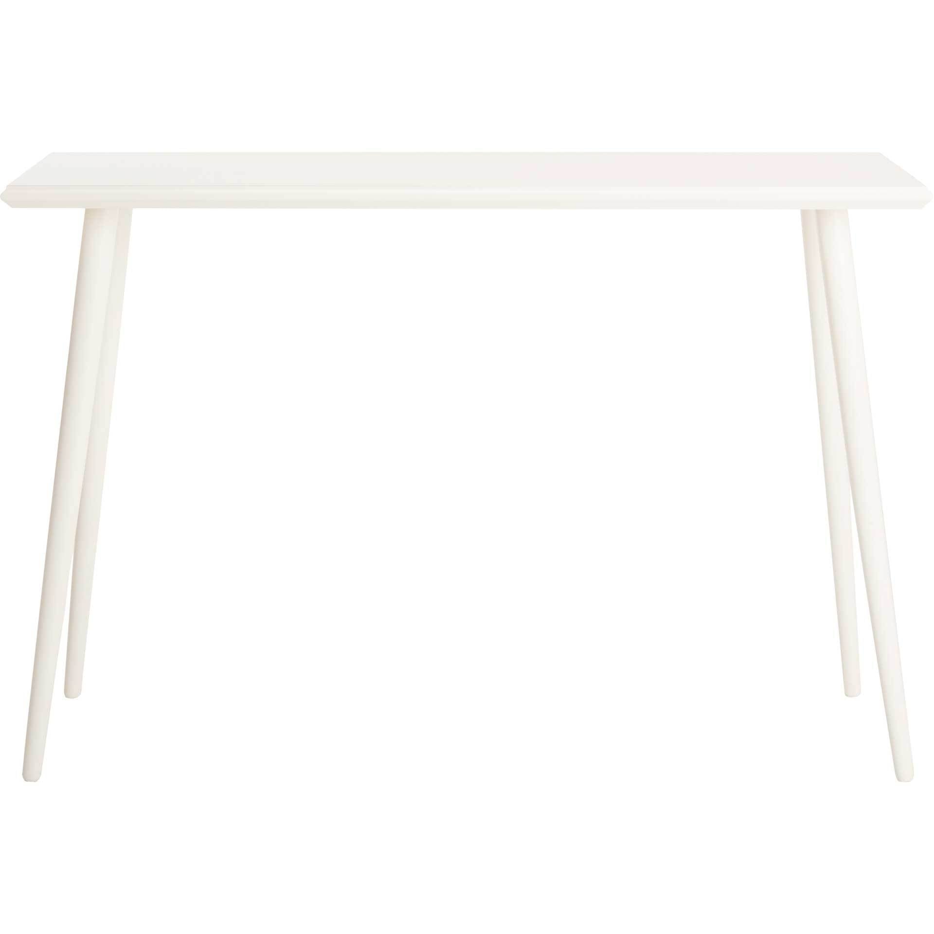Mathew Console Table Distressed White