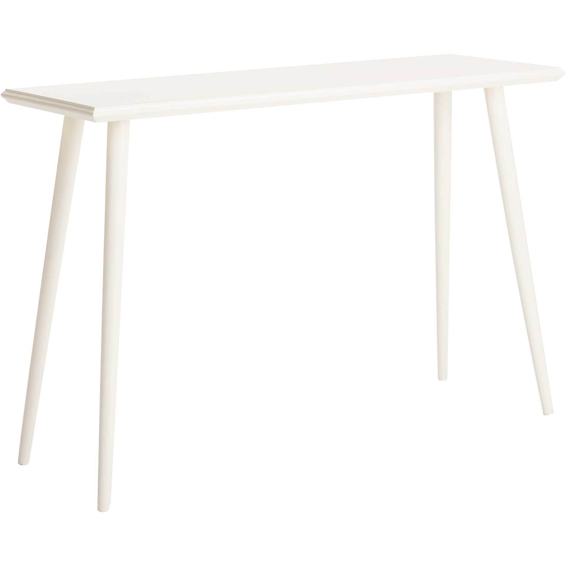 Mathew Console Table Distressed White