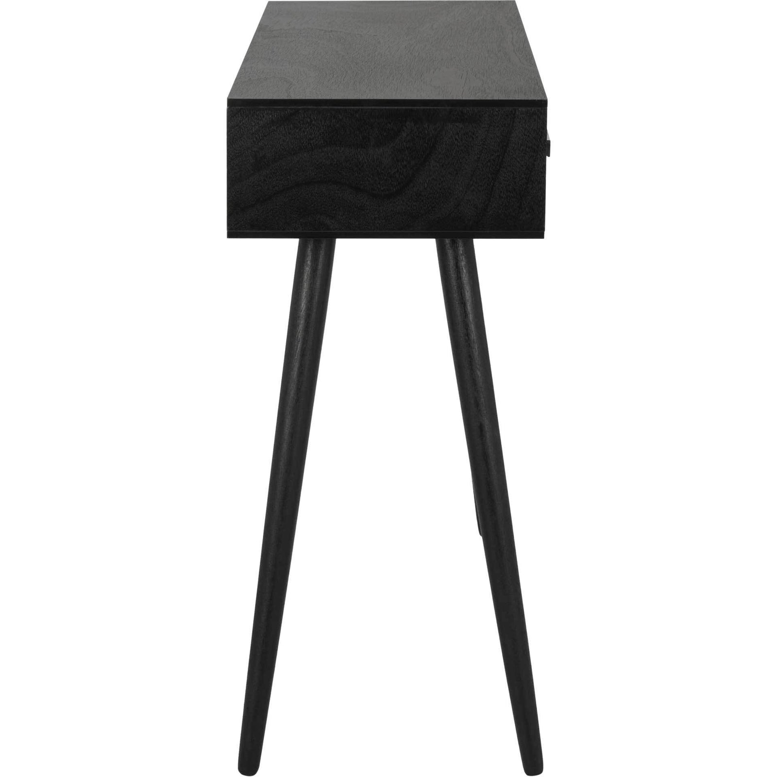 Alara 3 Drawer Console Table Black