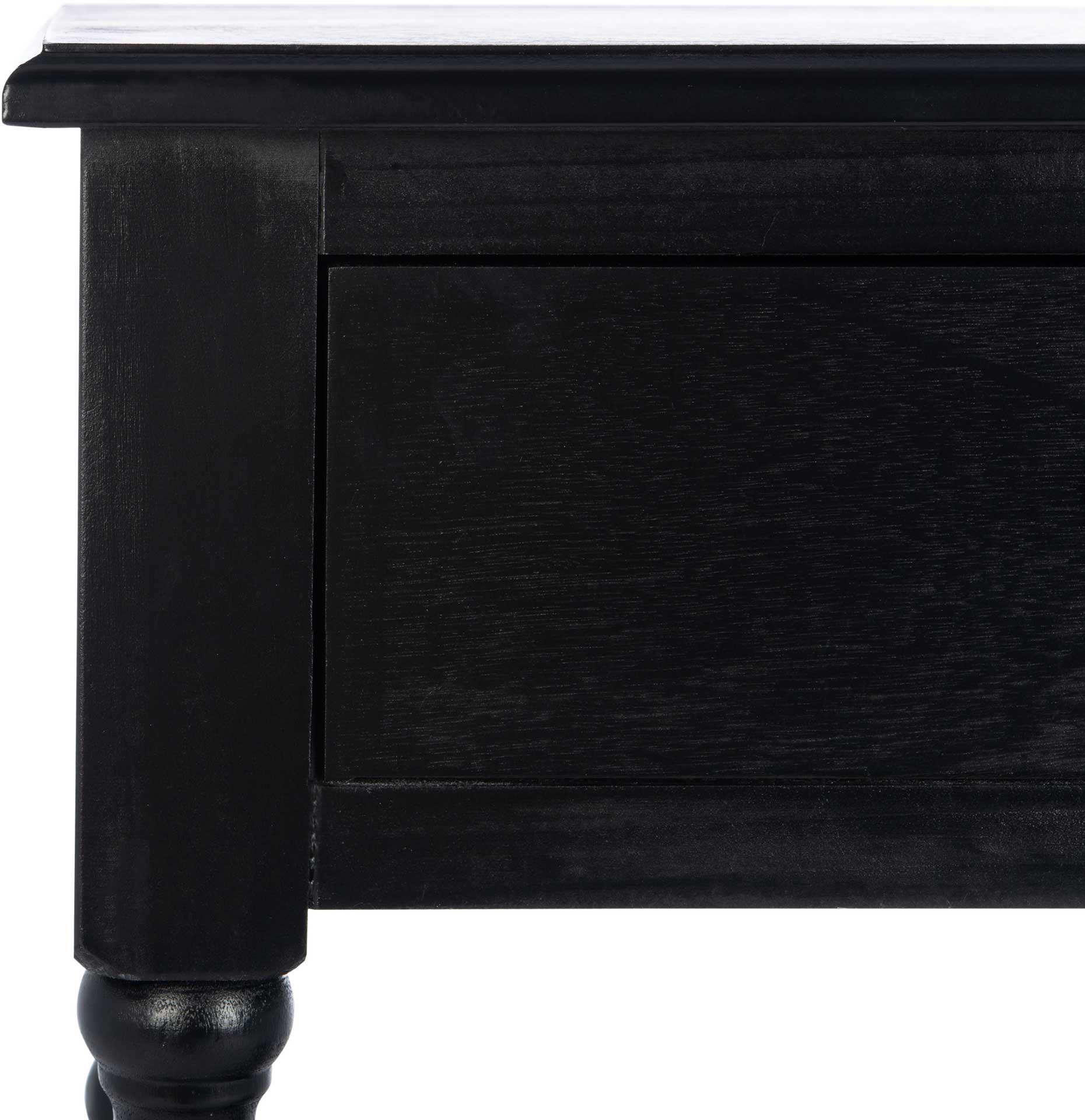 Atalia 2 Drawer Console Table Black