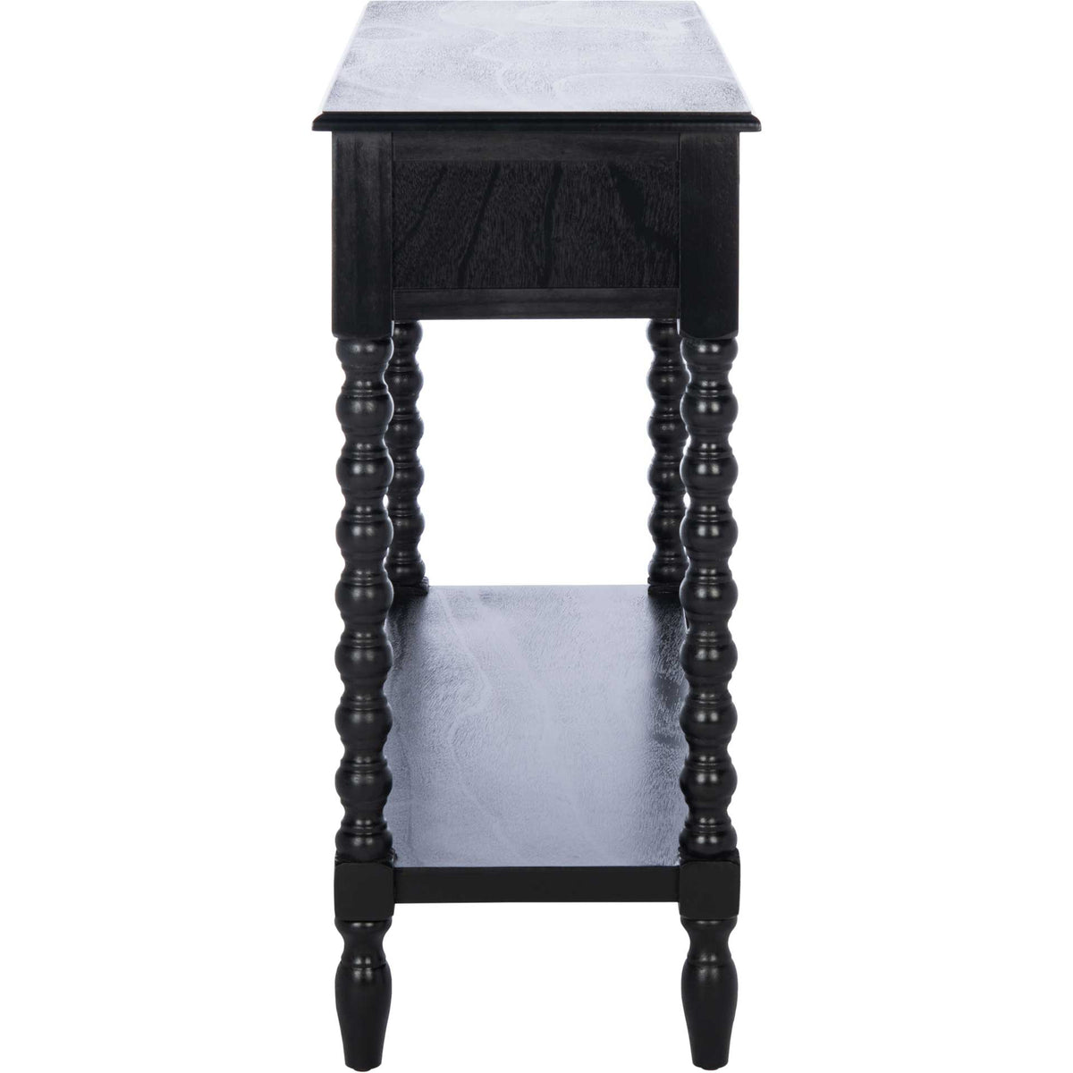 Atalia 2 Drawer Console Table Black