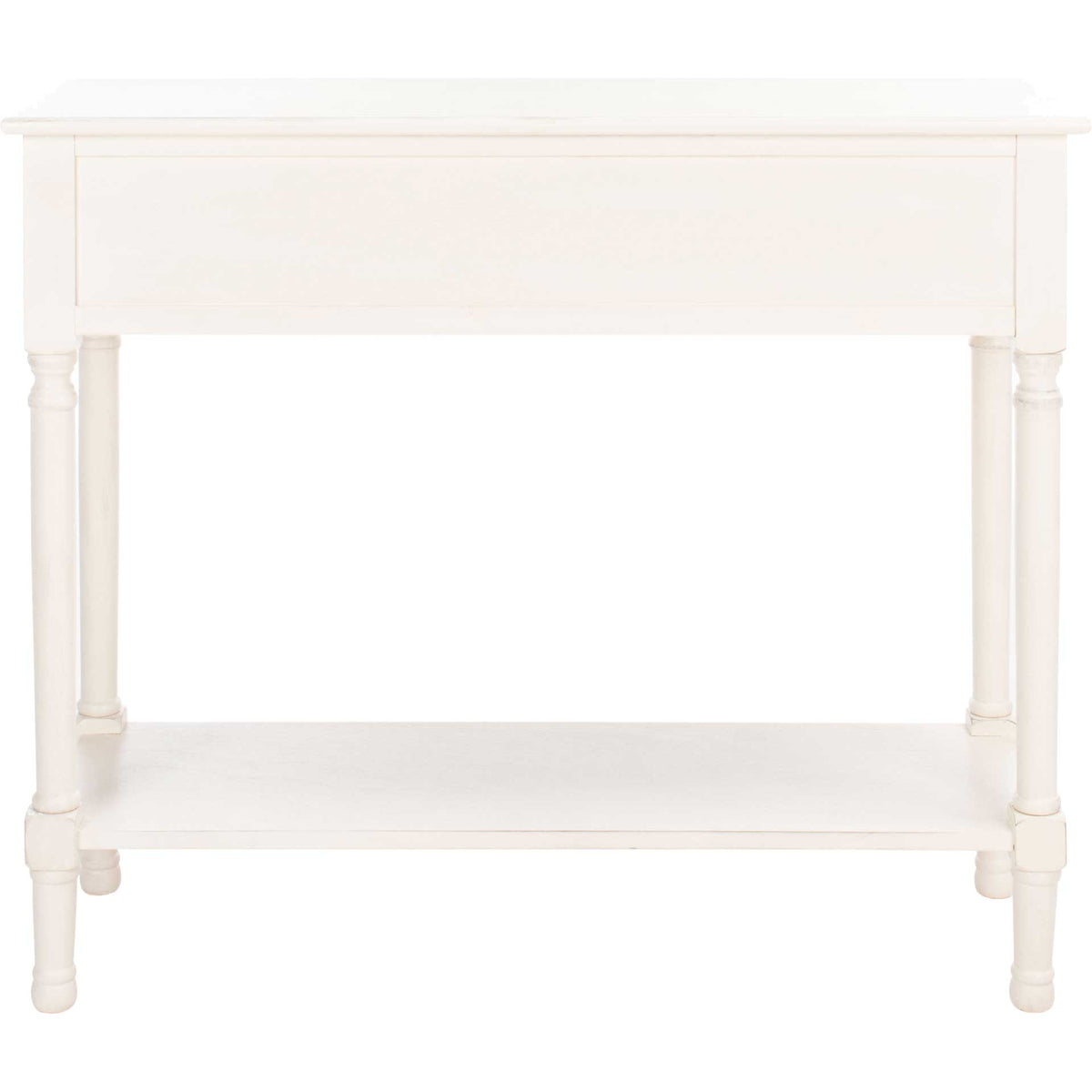 Pebbles 2 Drawer Console Table Distressed White