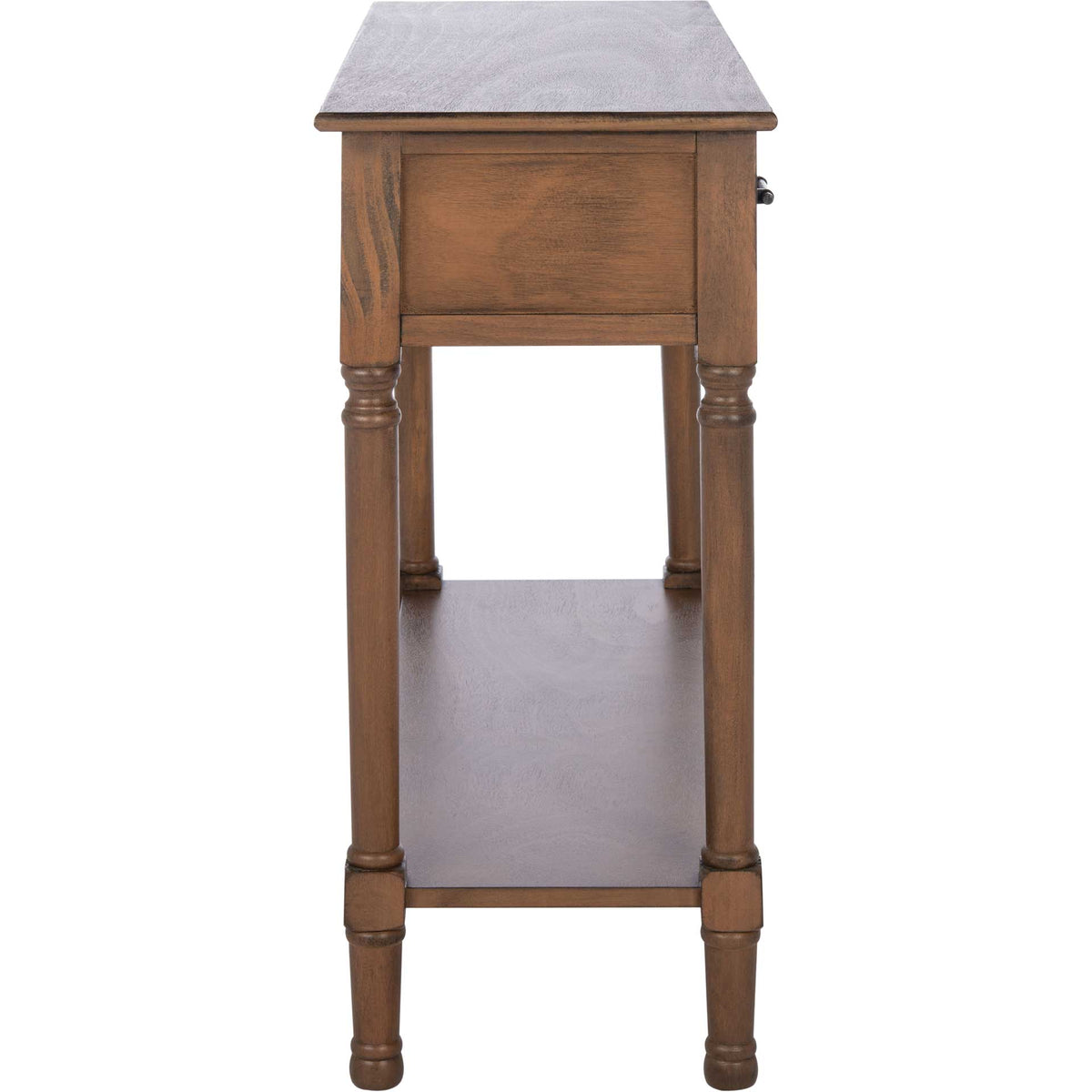 Pebbles 2 Drawer Console Table Brown