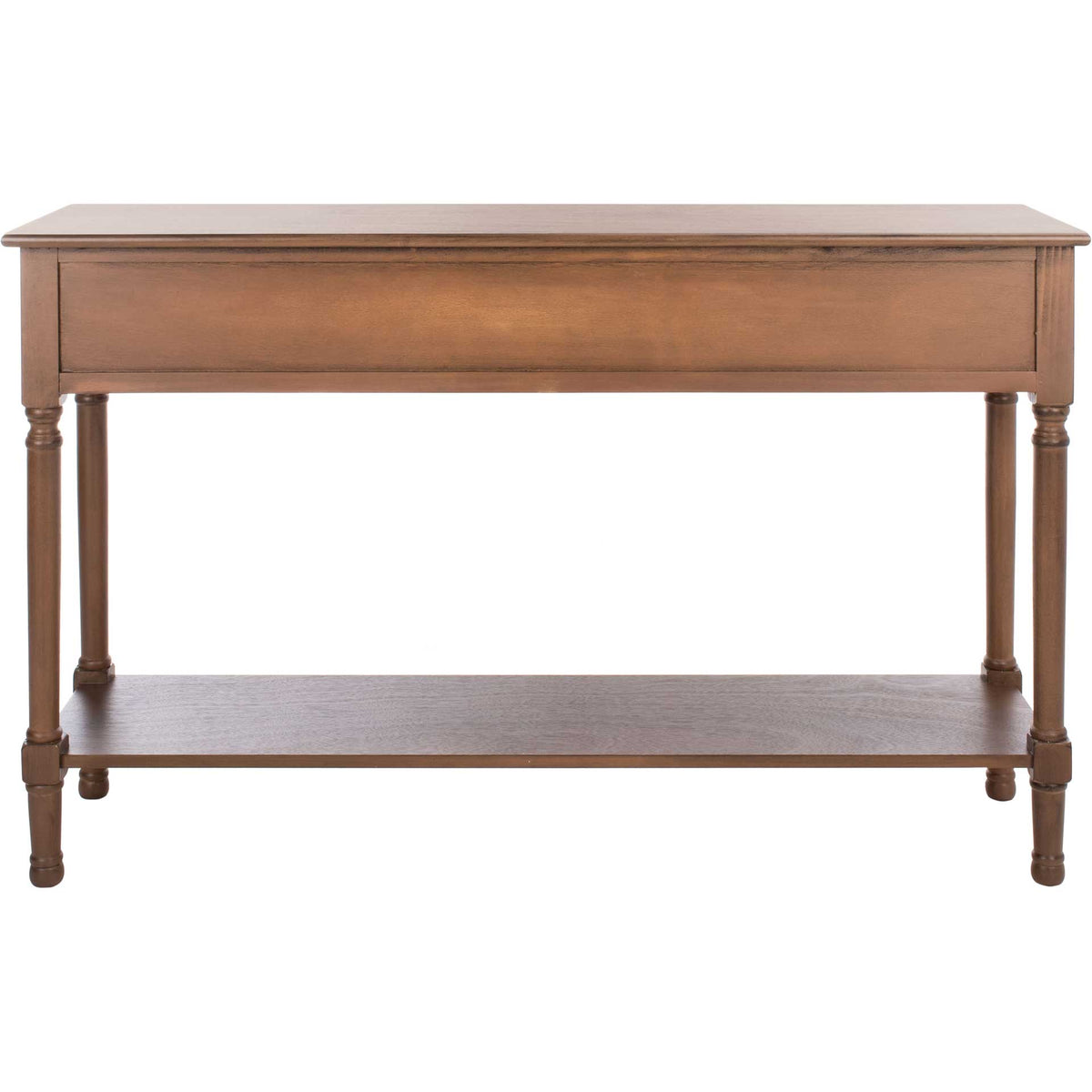 Pebbles 3 Drawer Console Table Brown