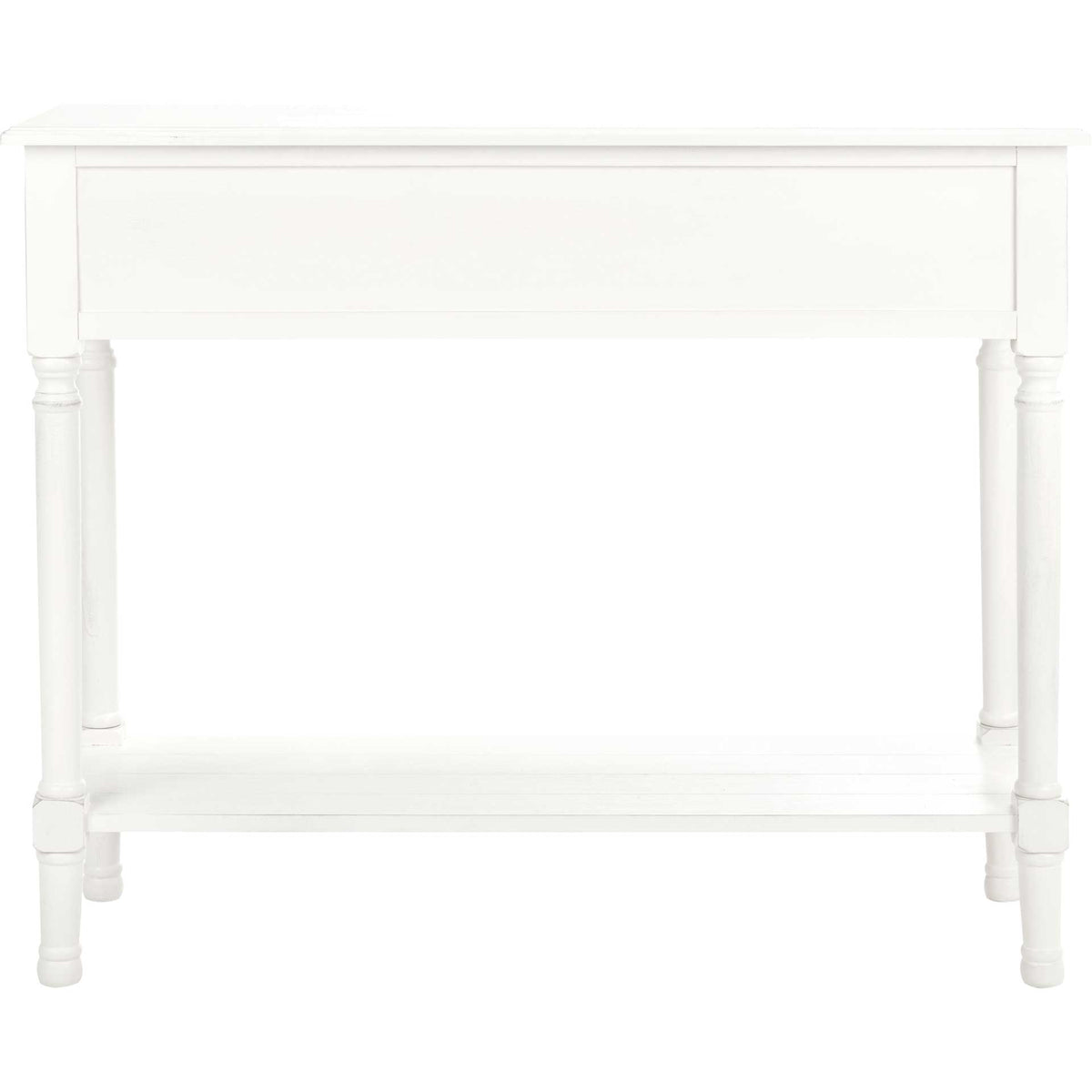 Providence 2 Drawer Console Table Distressed White