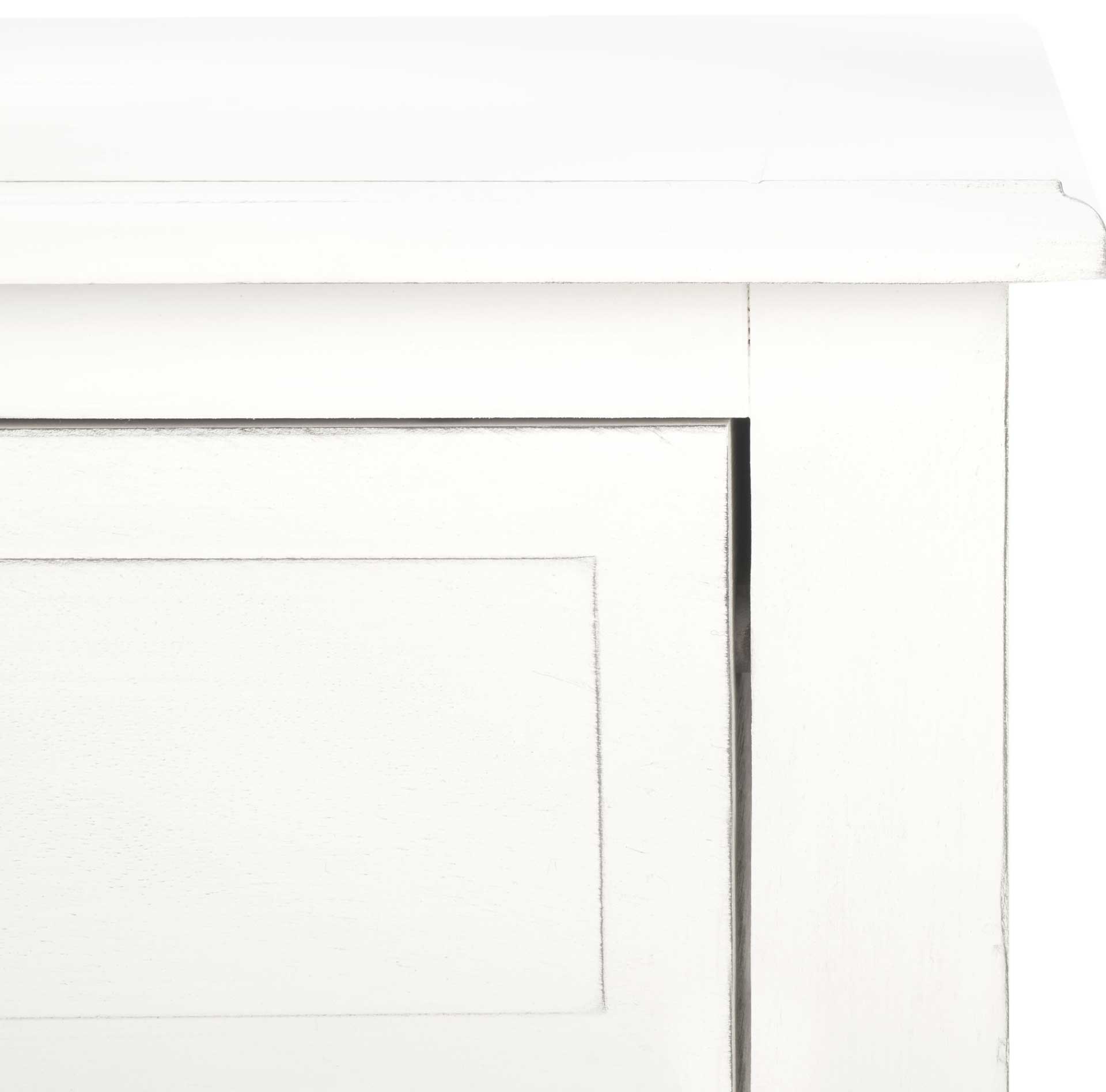 Providence 2 Drawer Console Table Distressed White