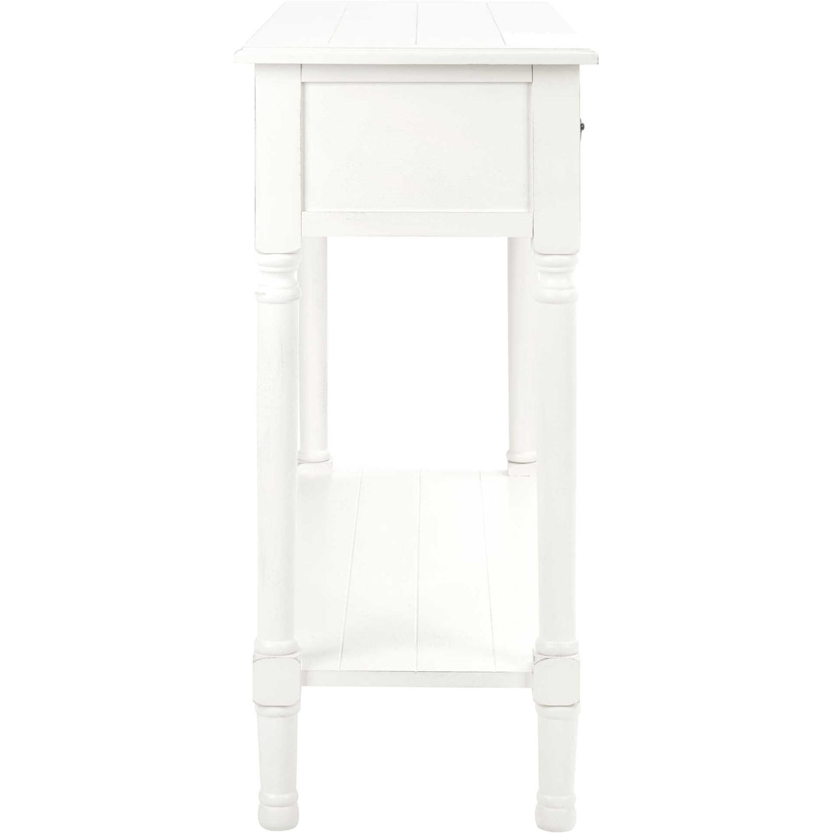 Providence 2 Drawer Console Table Distressed White