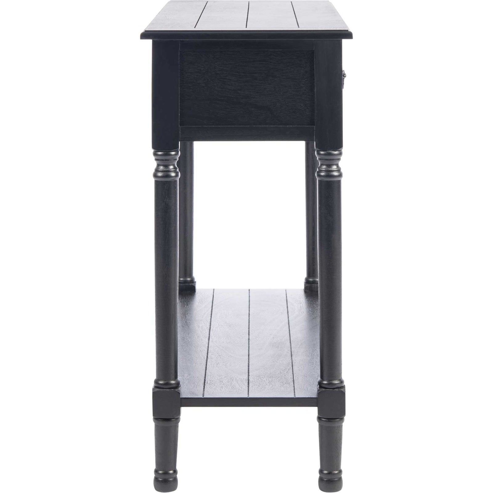 Providence 2 Drawer Console Table Black