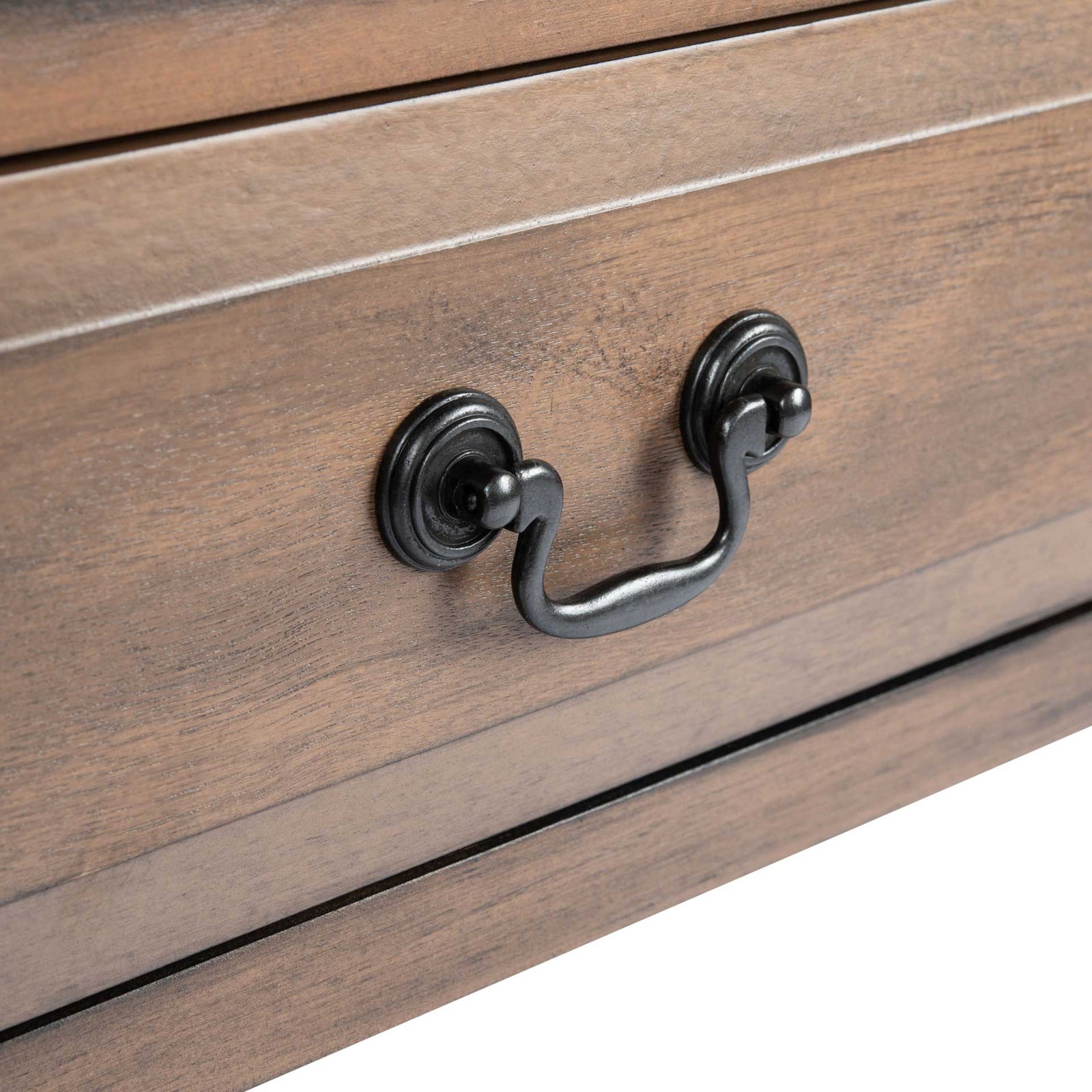 Providence 2 Drawer Console Table Brown