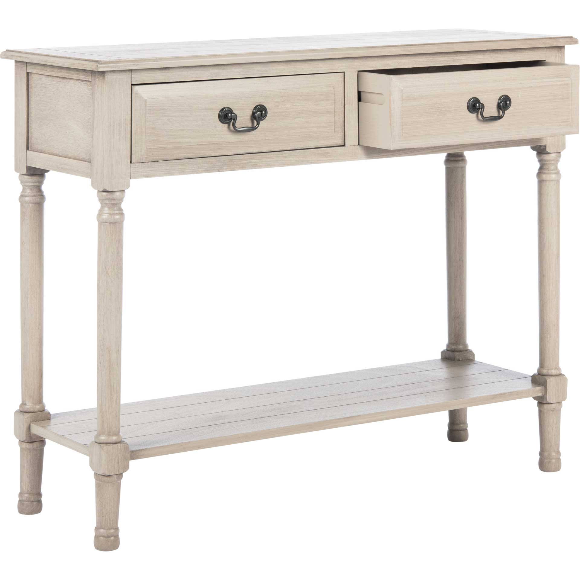 Providence 2 Drawer Console Table Greige