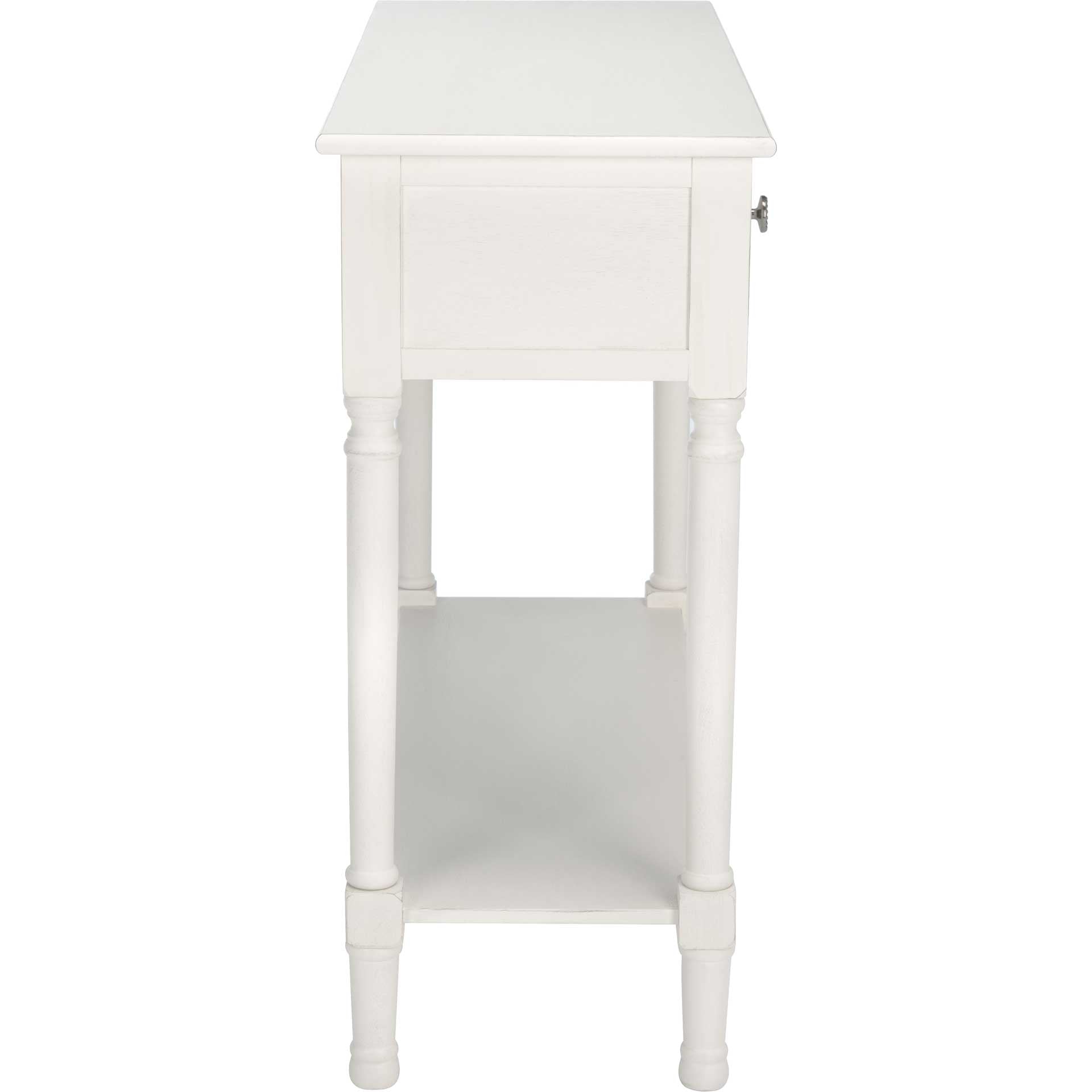 Jonco 2 Drawer Console Table Distressed White