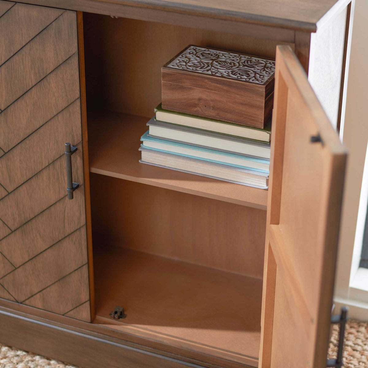 Pebbles 2 Door Sideboard Brown