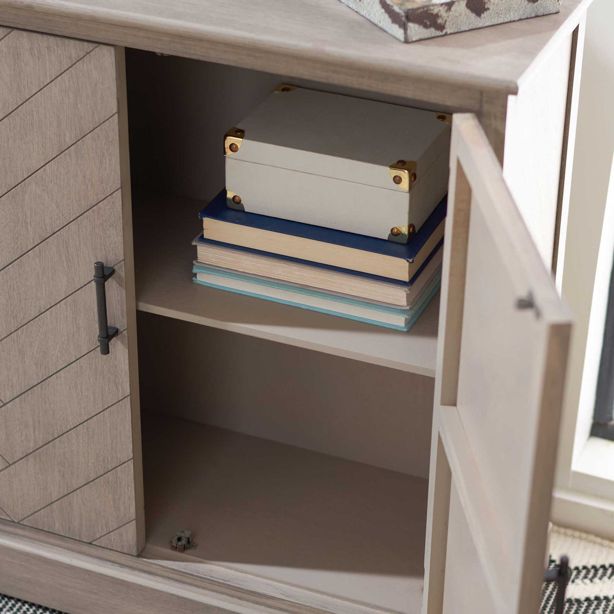 Pebbles 2 Door Sideboard Greige