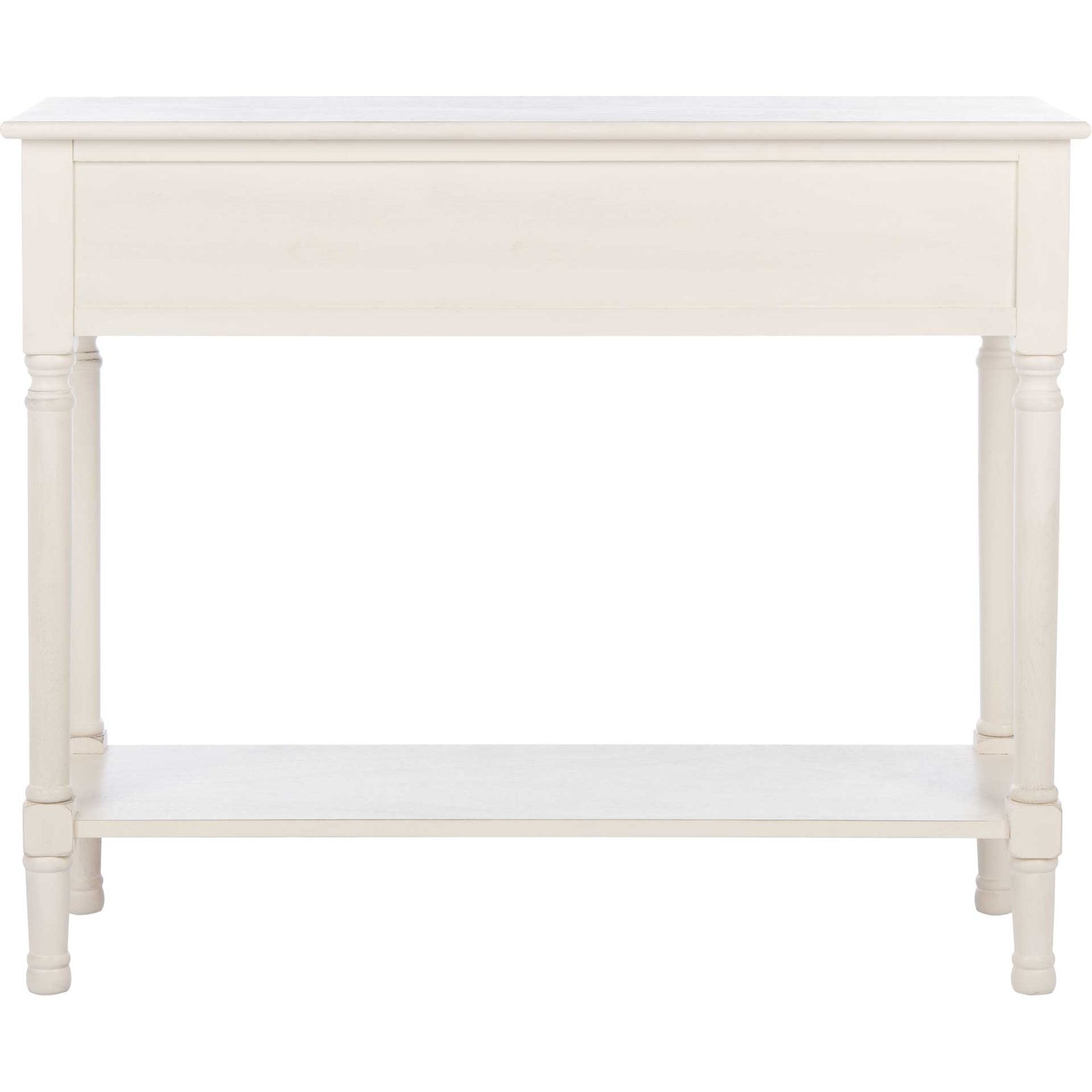 Rylee 2 Drawer Console Table Distressed White