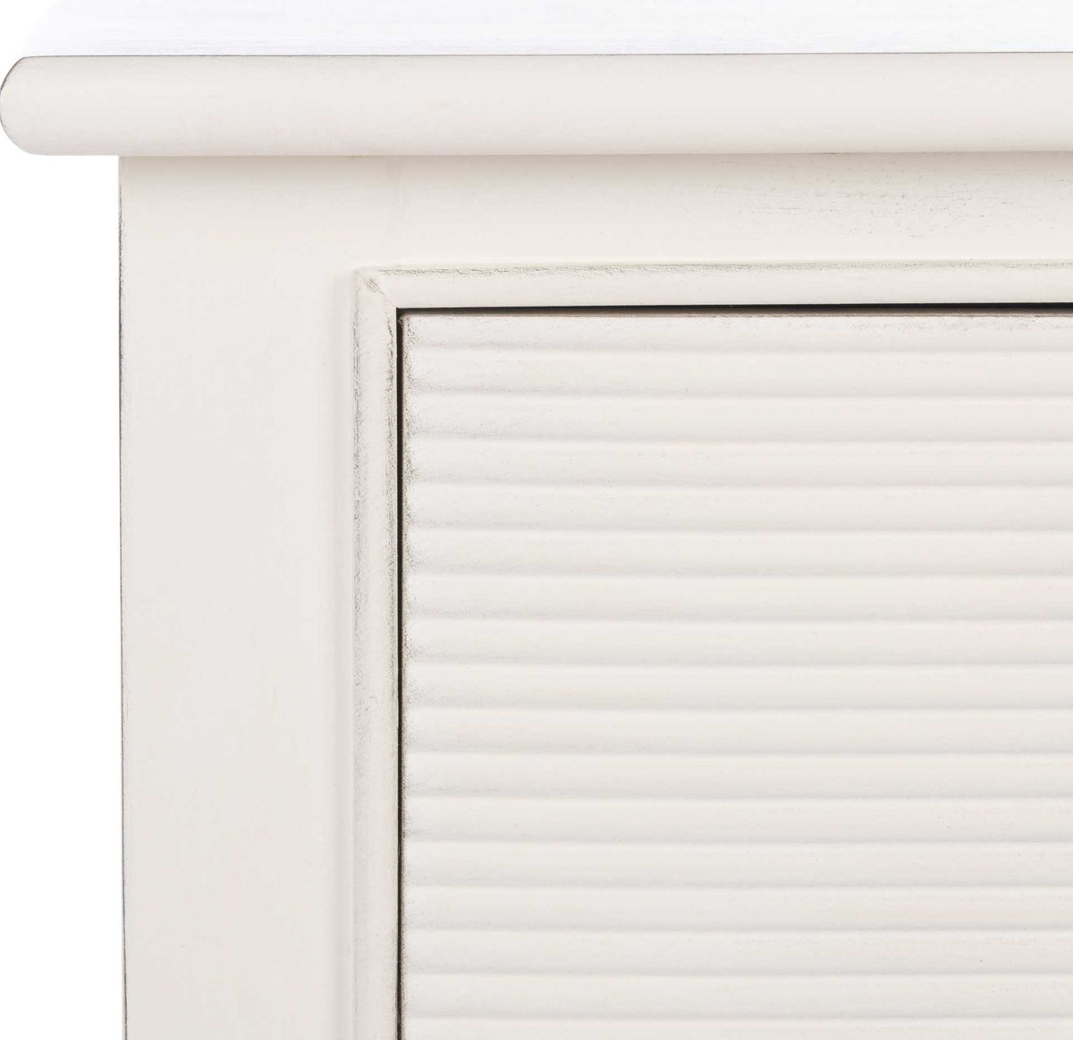 Rylee 2 Drawer Console Table Distressed White