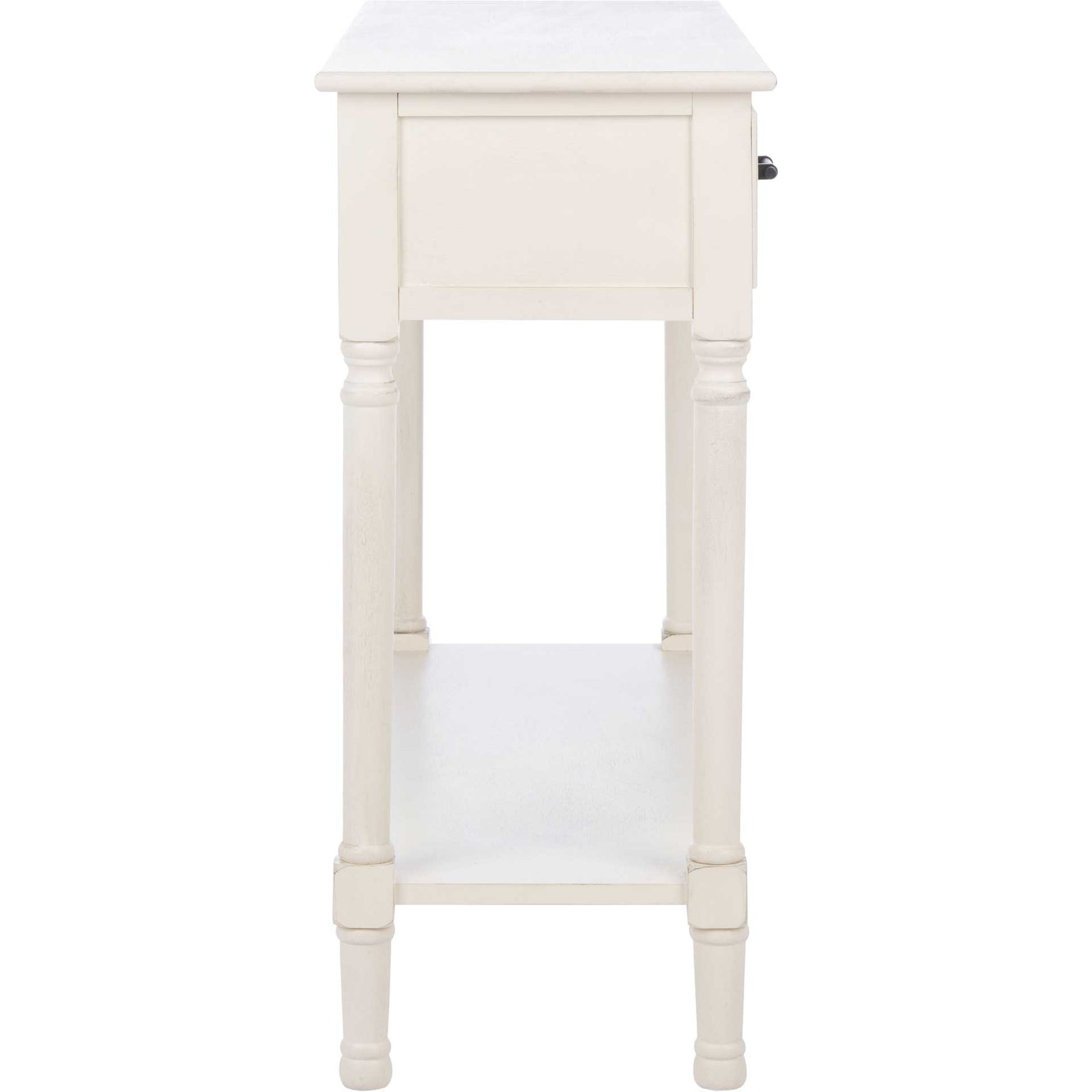 Rylee 2 Drawer Console Table Distressed White
