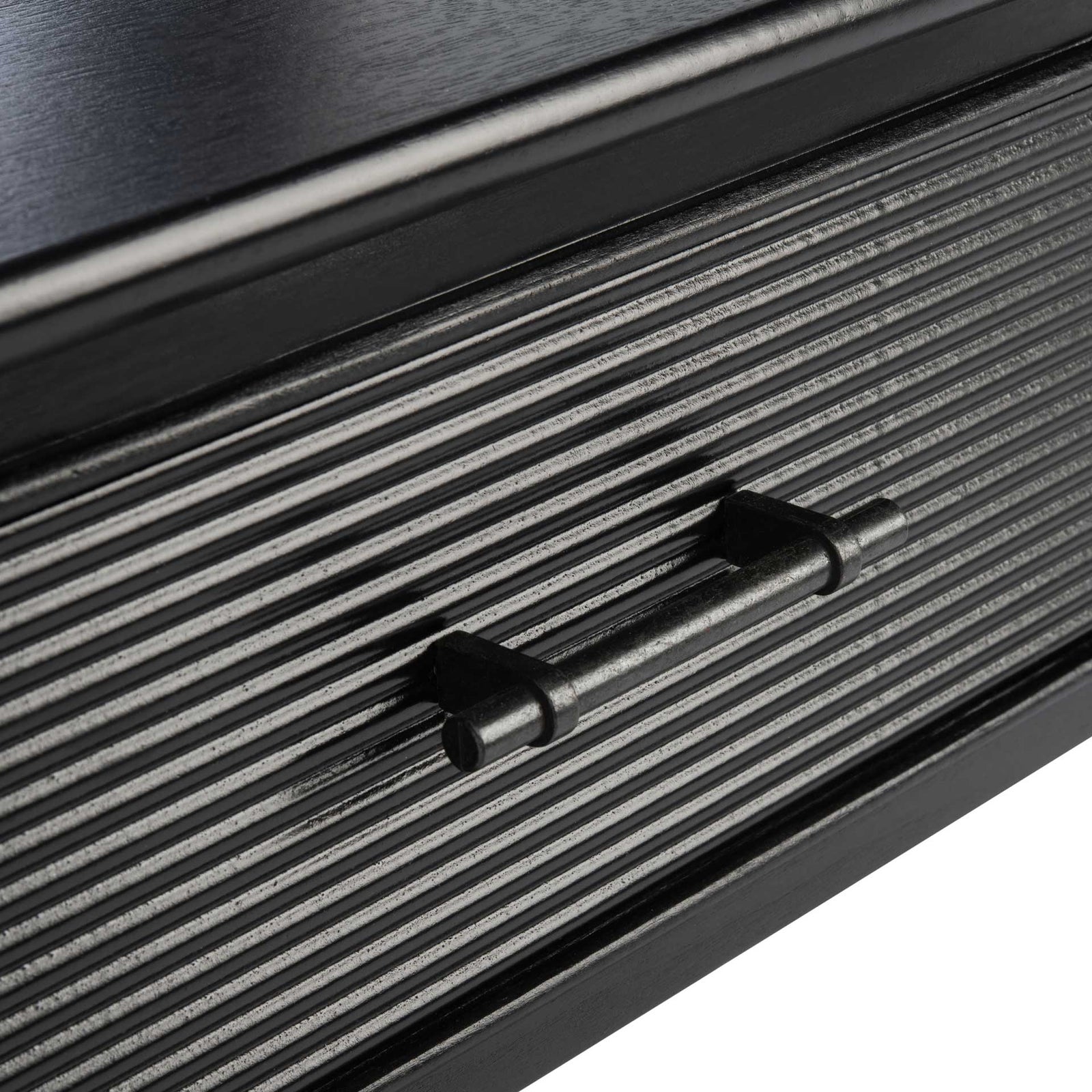 Rylee 2 Drawer Console Table Black