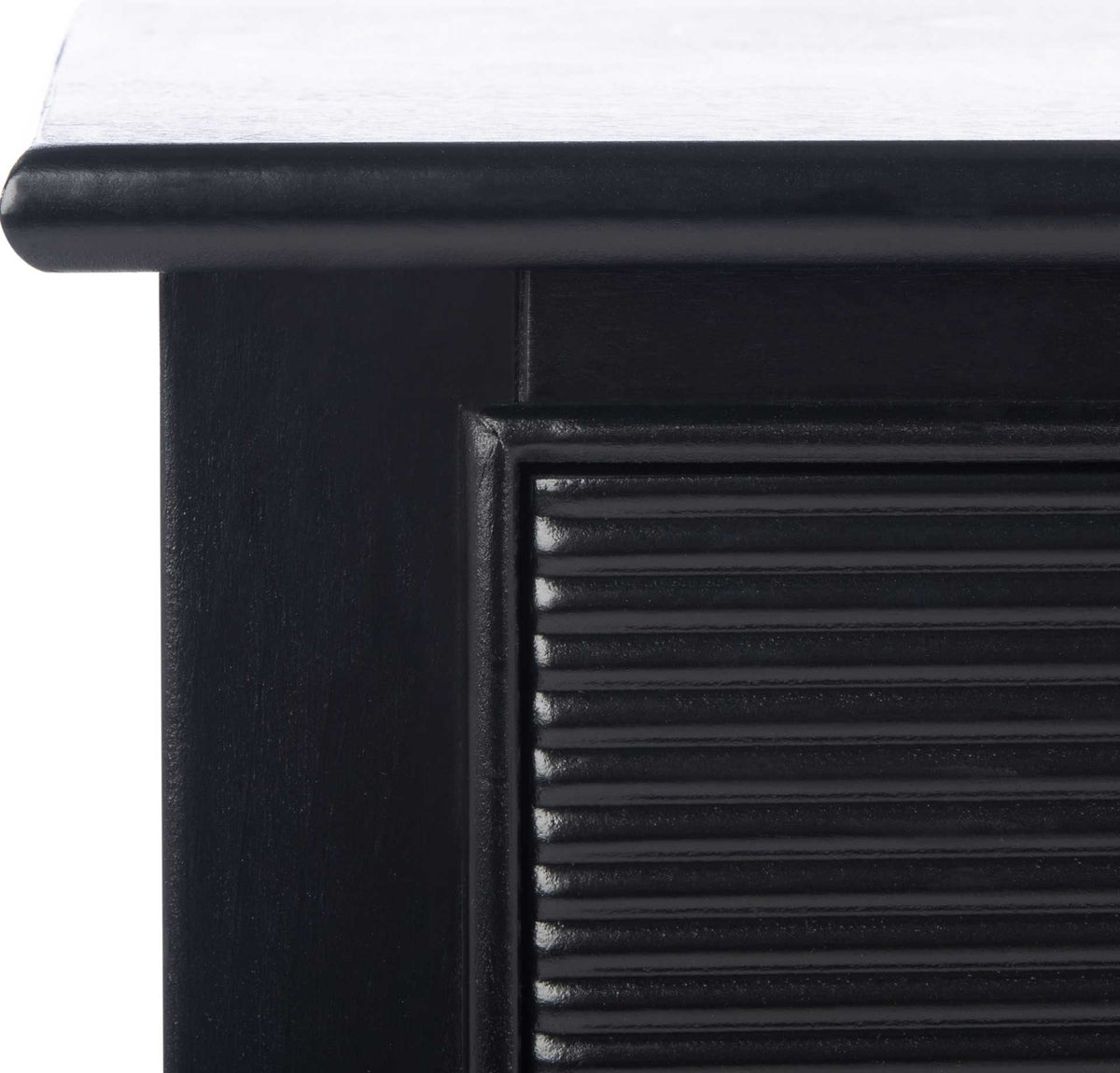 Rylee 2 Drawer Console Table Black