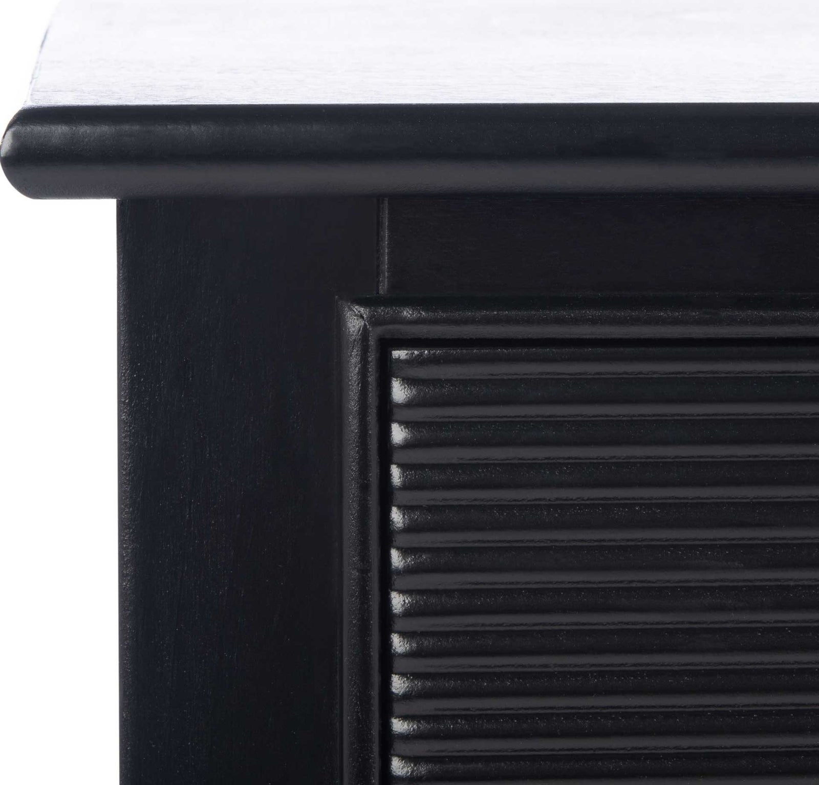 Rylee 2 Drawer Console Table Black