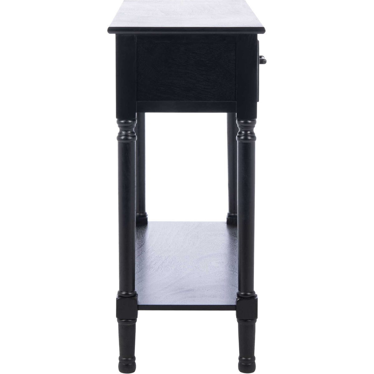 Rylee 2 Drawer Console Table Black