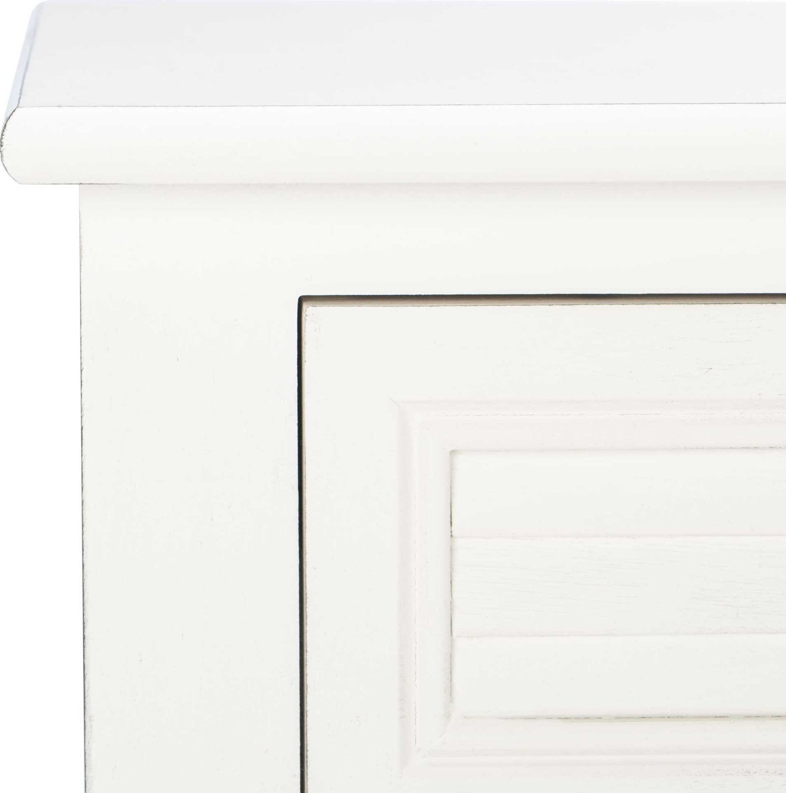 Talita 2 Drawer Console Table Distressed White