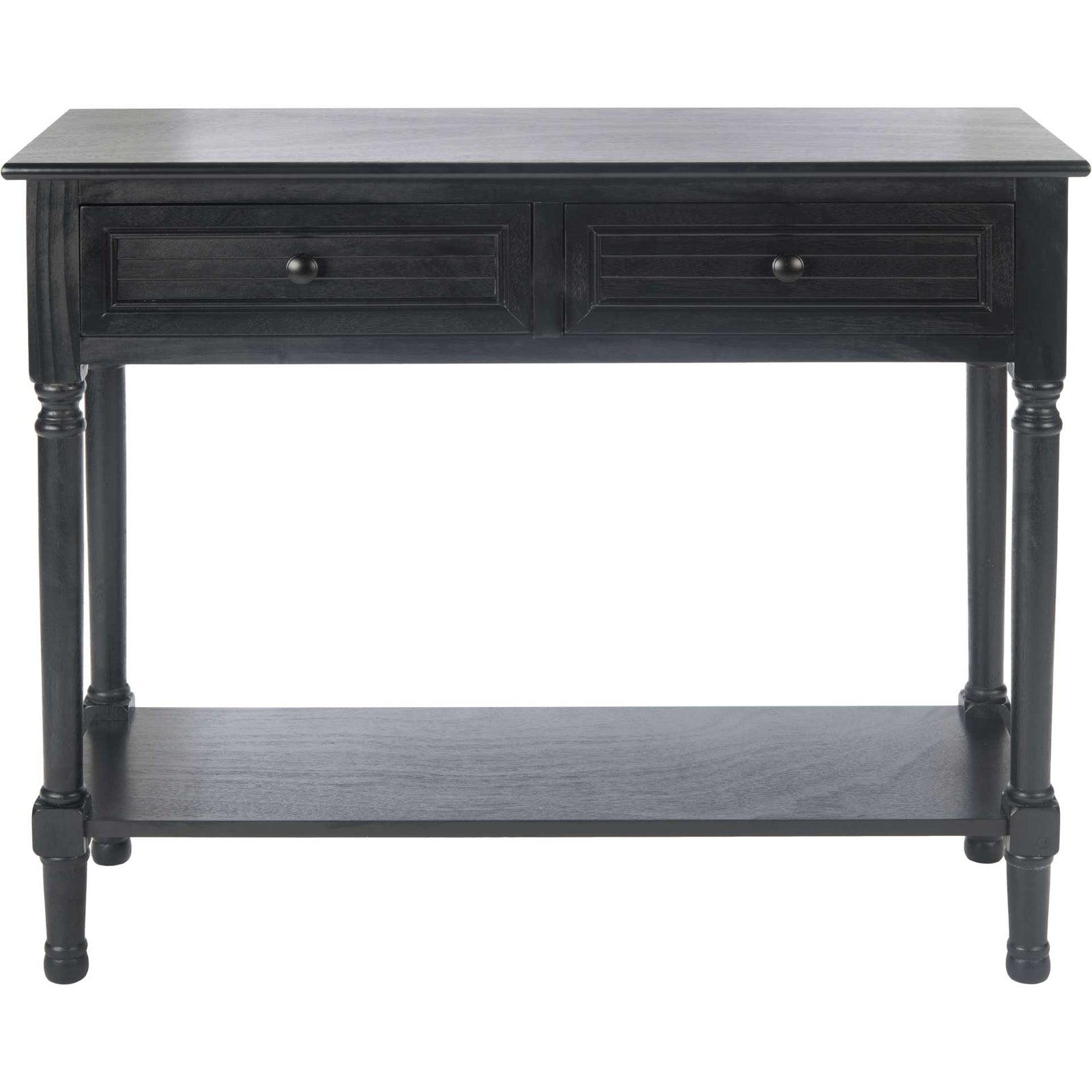 Talita 2 Drawer Console Table Black