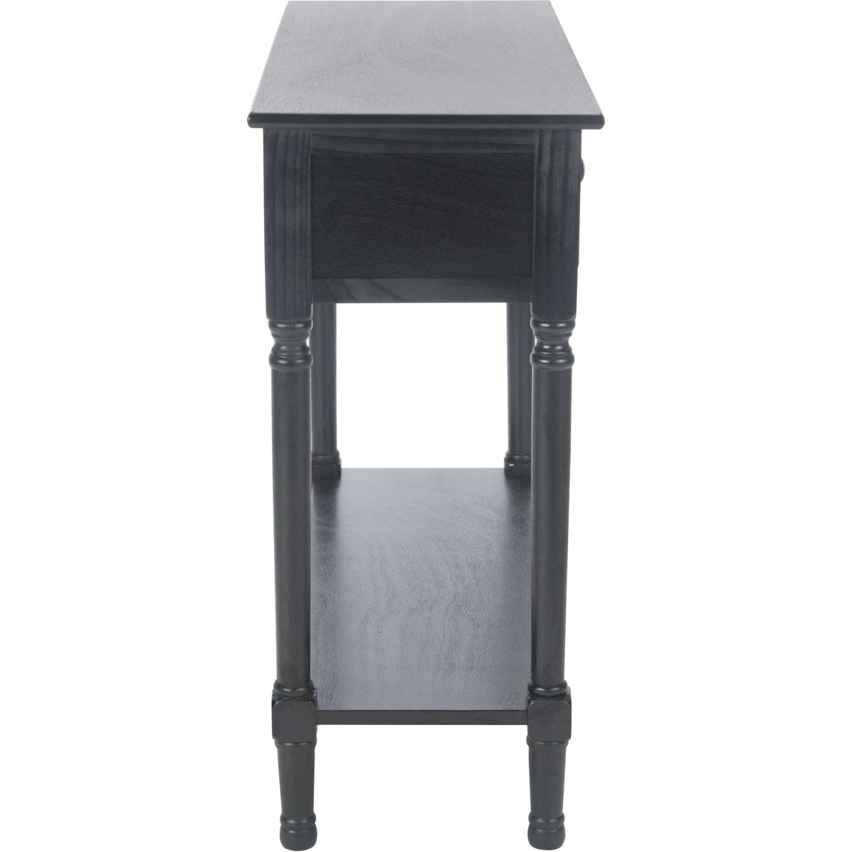 Talita 2 Drawer Console Table Black