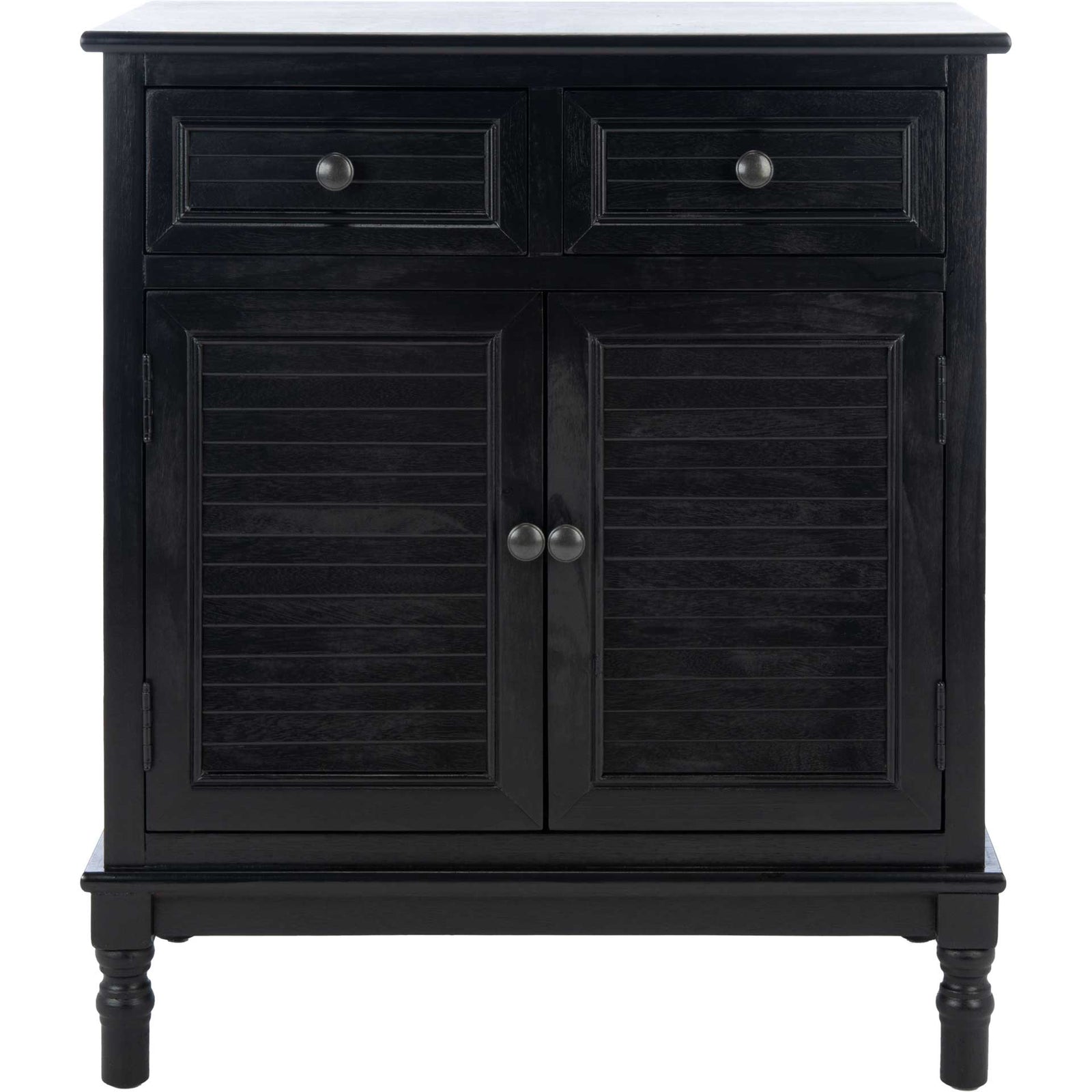 Talita 2 Drawer 2 Door Sideboard Black