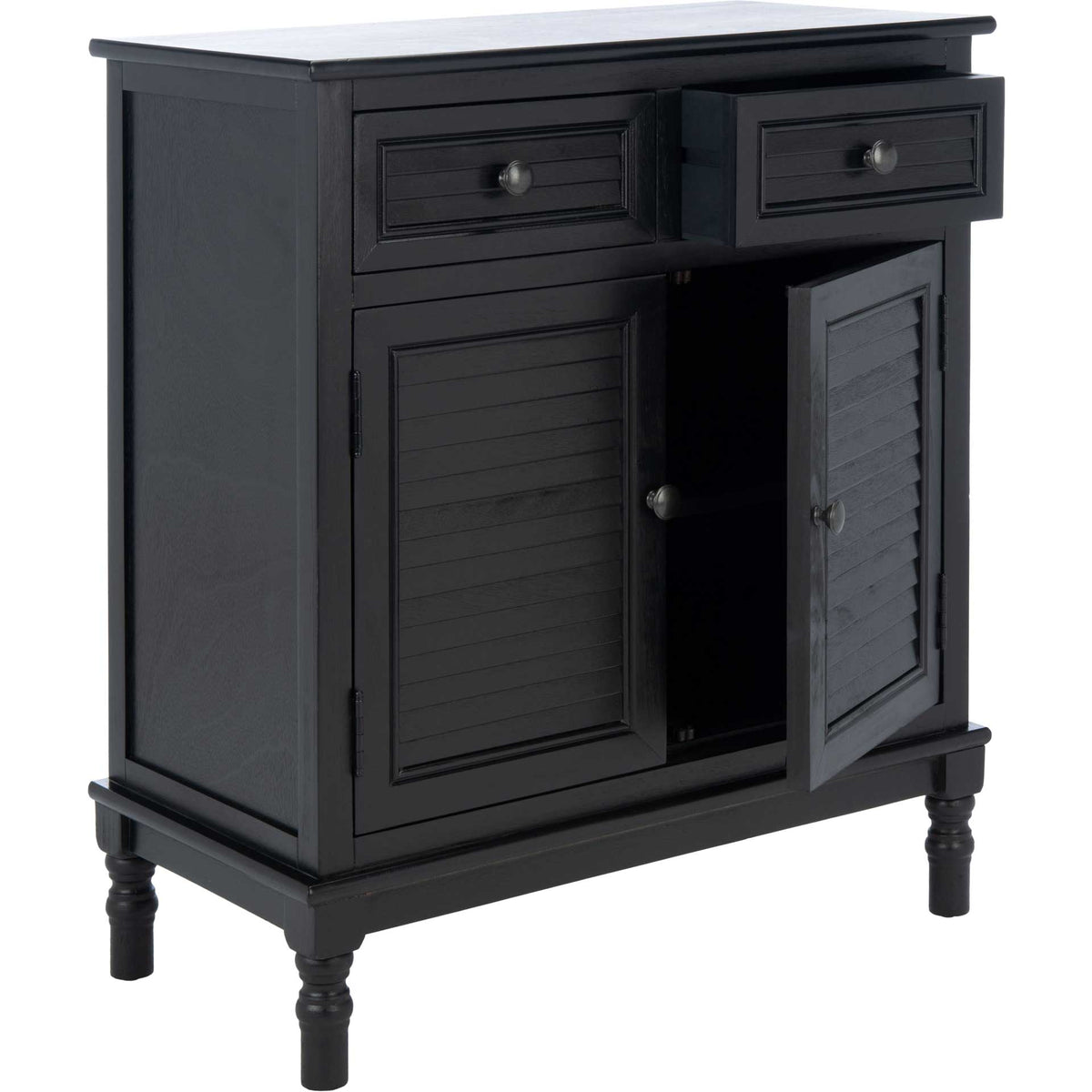 Talita 2 Drawer 2 Door Sideboard Black