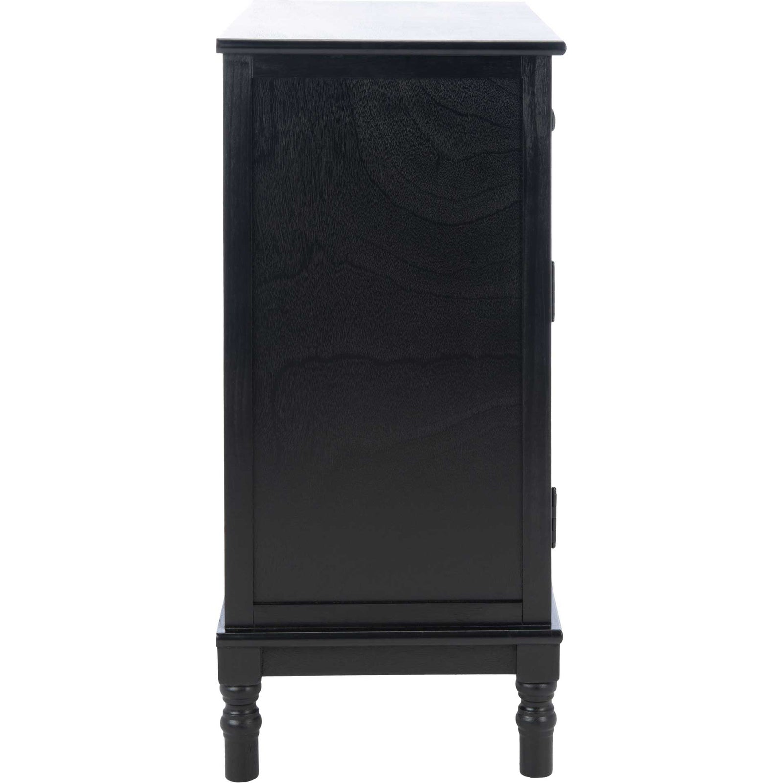 Talita 2 Drawer 2 Door Sideboard Black
